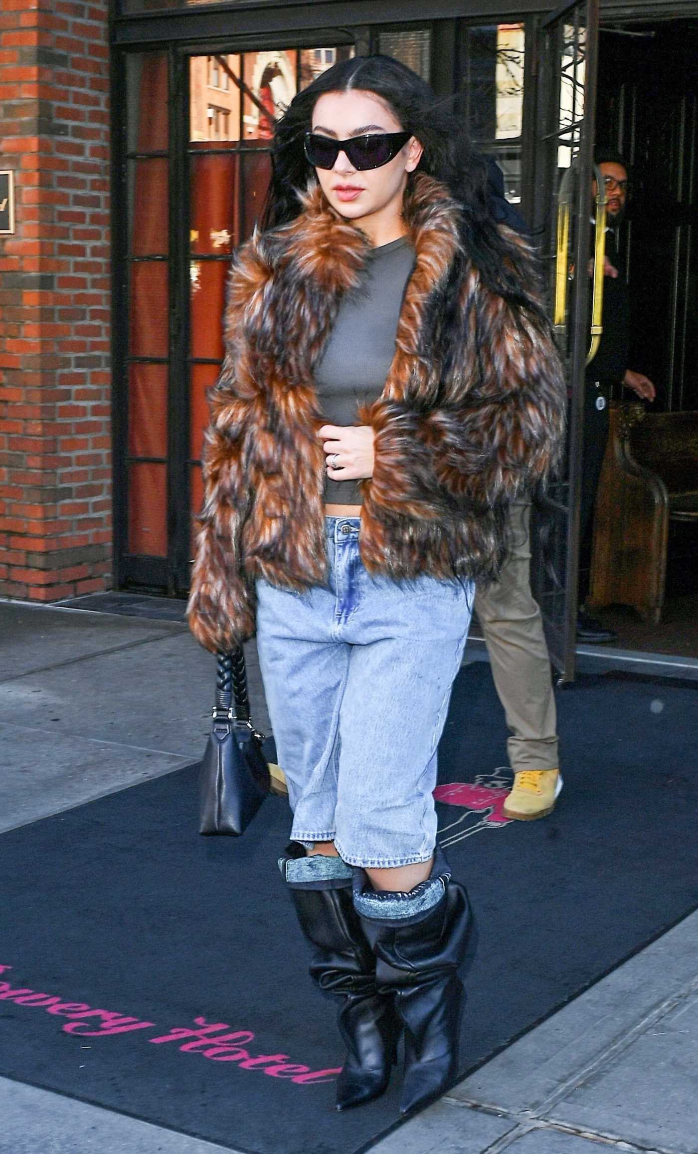 Charli XCX Exiting The Bowery Hotel in New York 11/12/2024