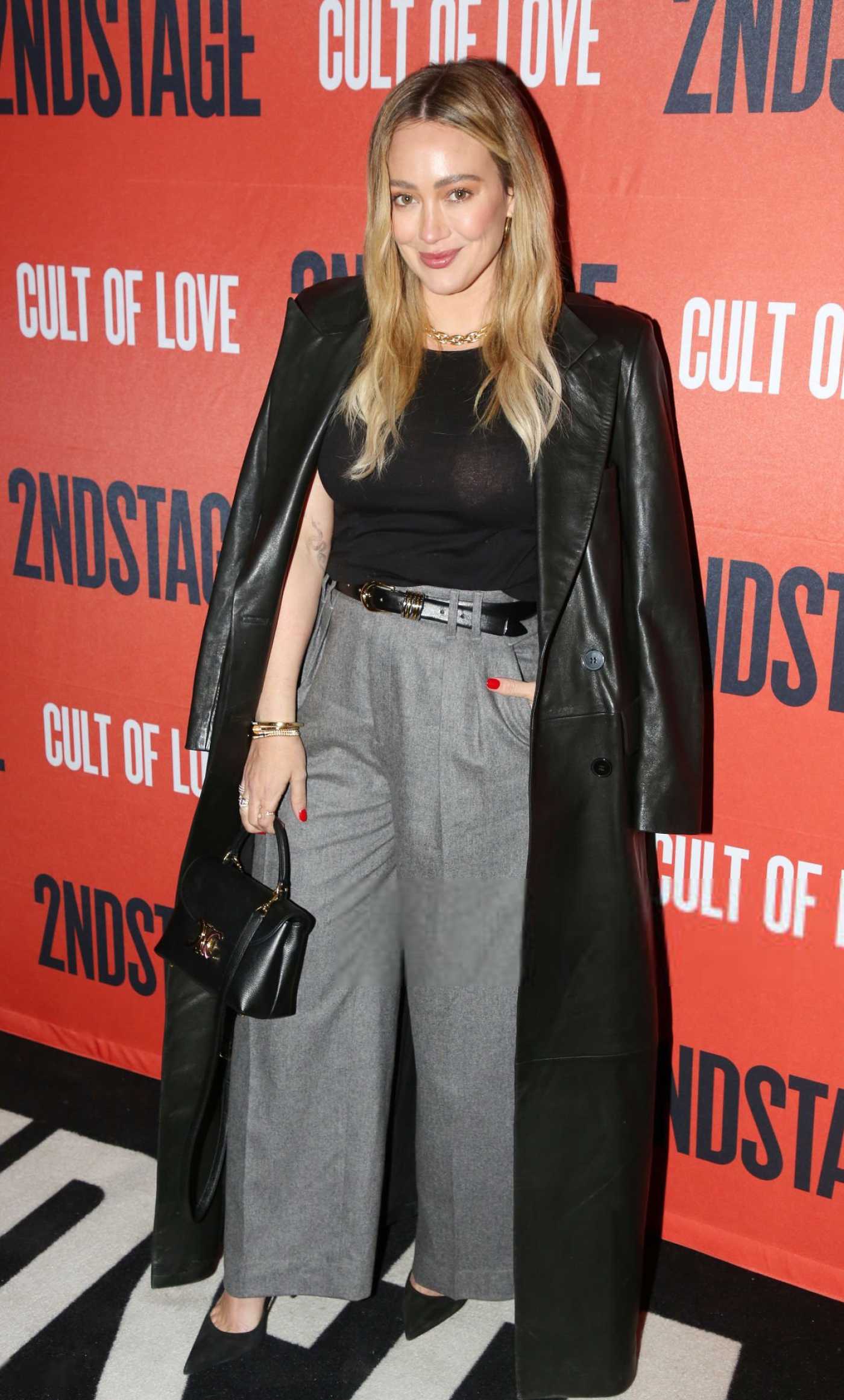 Hilary Duff Attends the Cult of Love Broadway Opening Night in New York City 12/12/2024