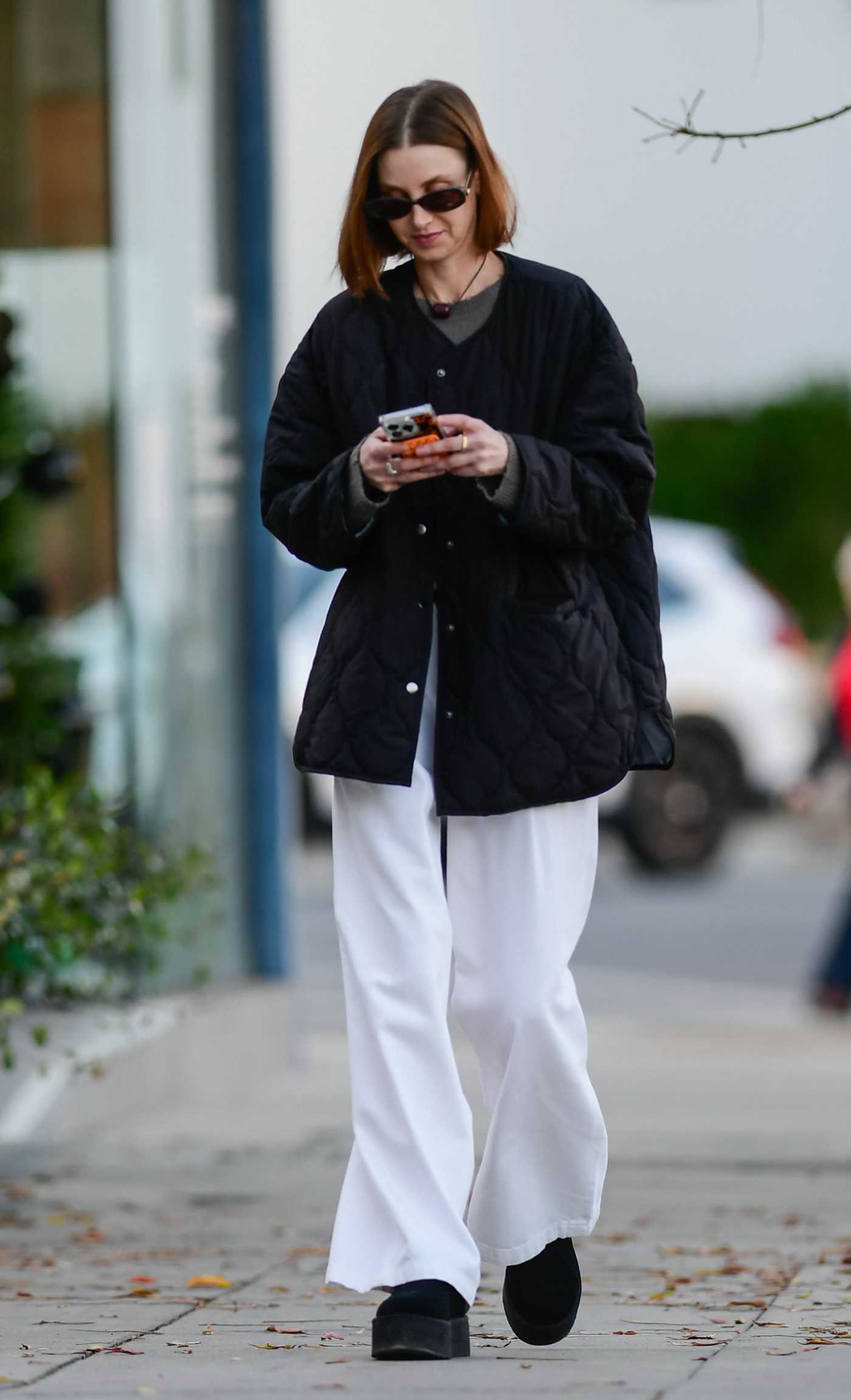 Whitney Port in a White Pants Was Spotted Out in Los Angeles 12/19/2024