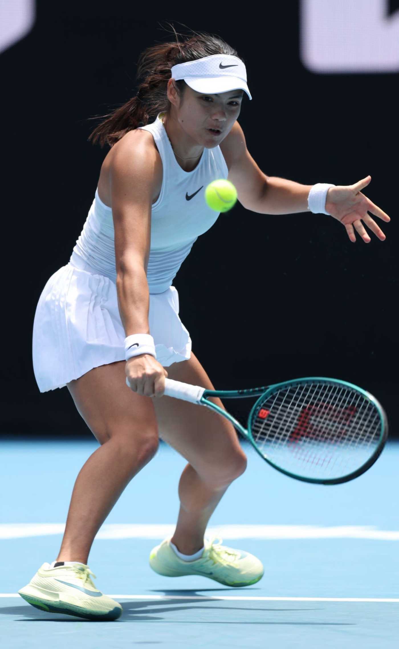 Emma Raducanu Defeats Amanda Anisimova in Second Round of 2025 Australian Open in Melbourne 01/16/2025