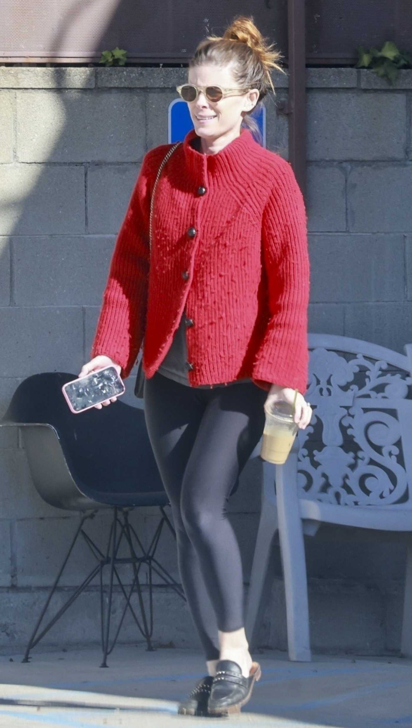 Kate Mara in a Black Leggings Was Seen Out in Los Feliz 01/26/2025