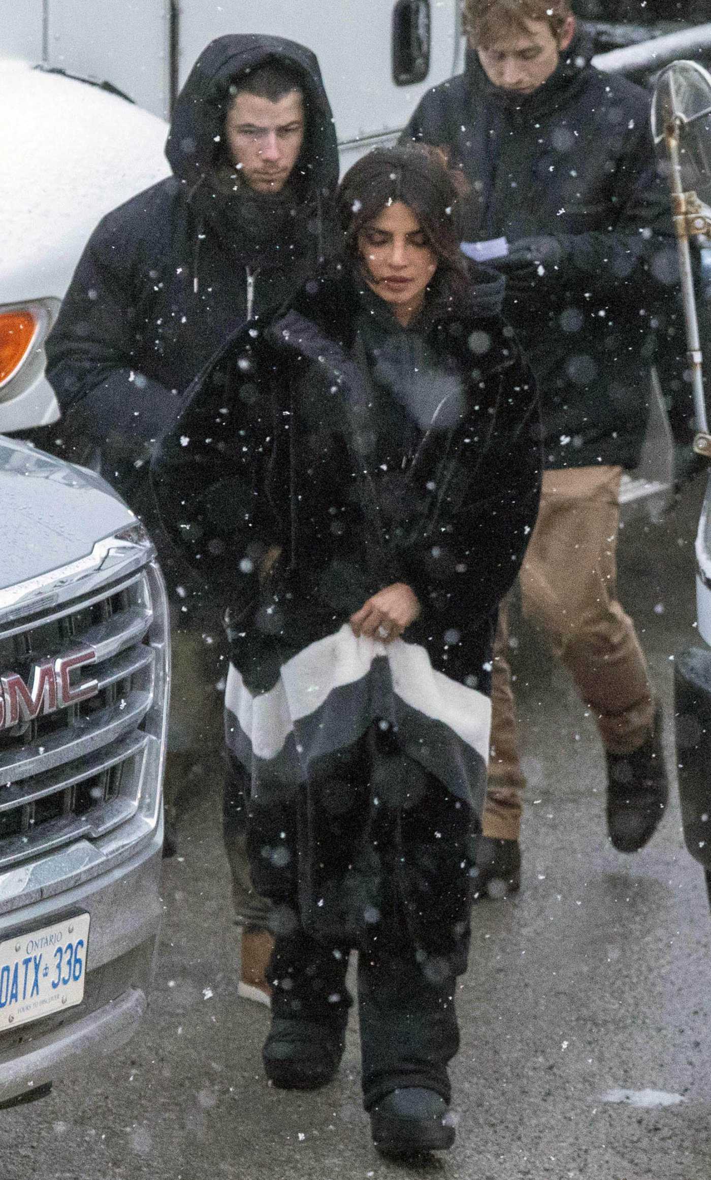 Priyanka Chopra Was Seen Out with Nick Jonas in Toronto 01/13/2025