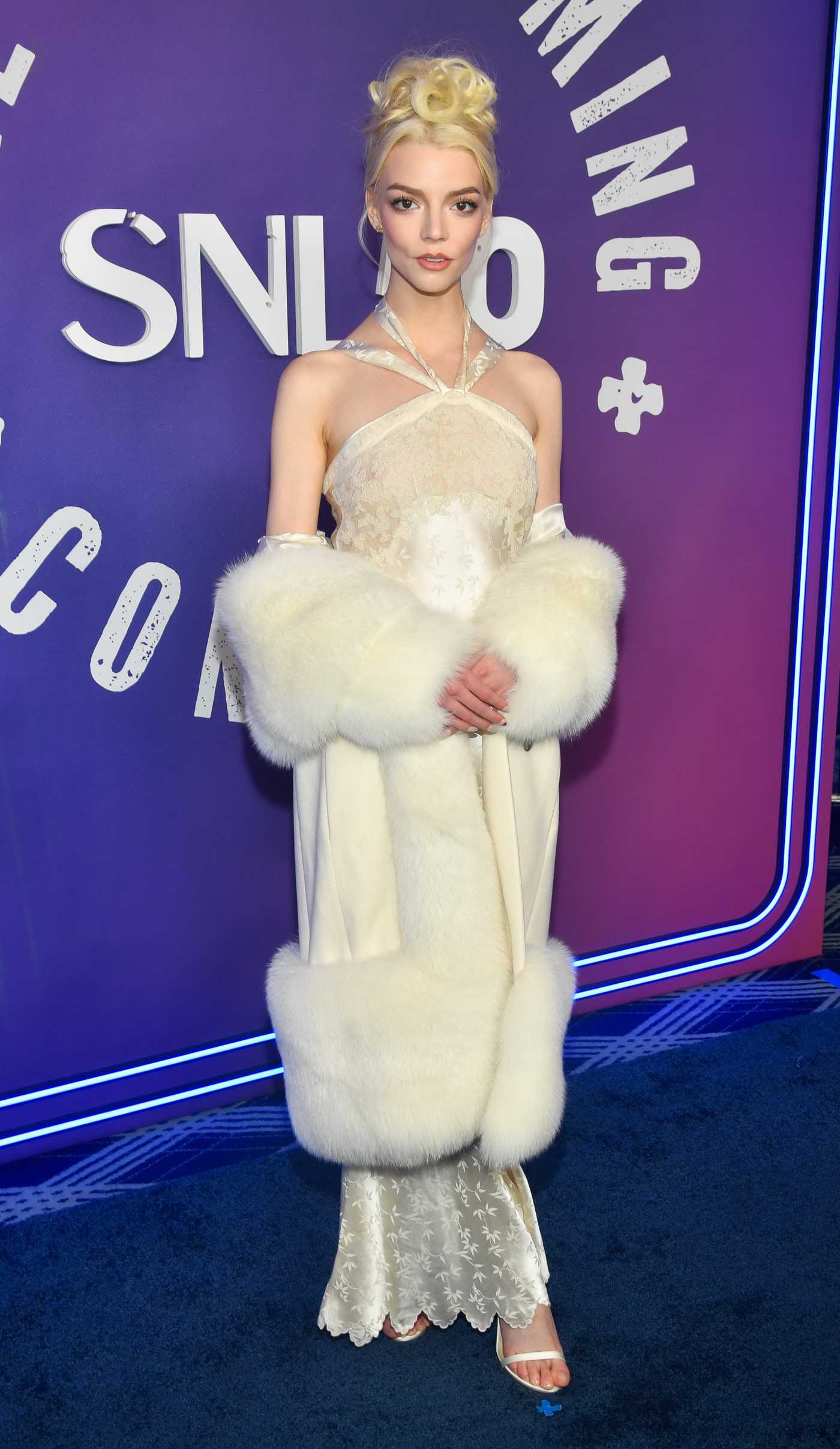 Anya Taylor-Joy Attends SNL50: The Homecoming Concert in New York City 02/14/2025