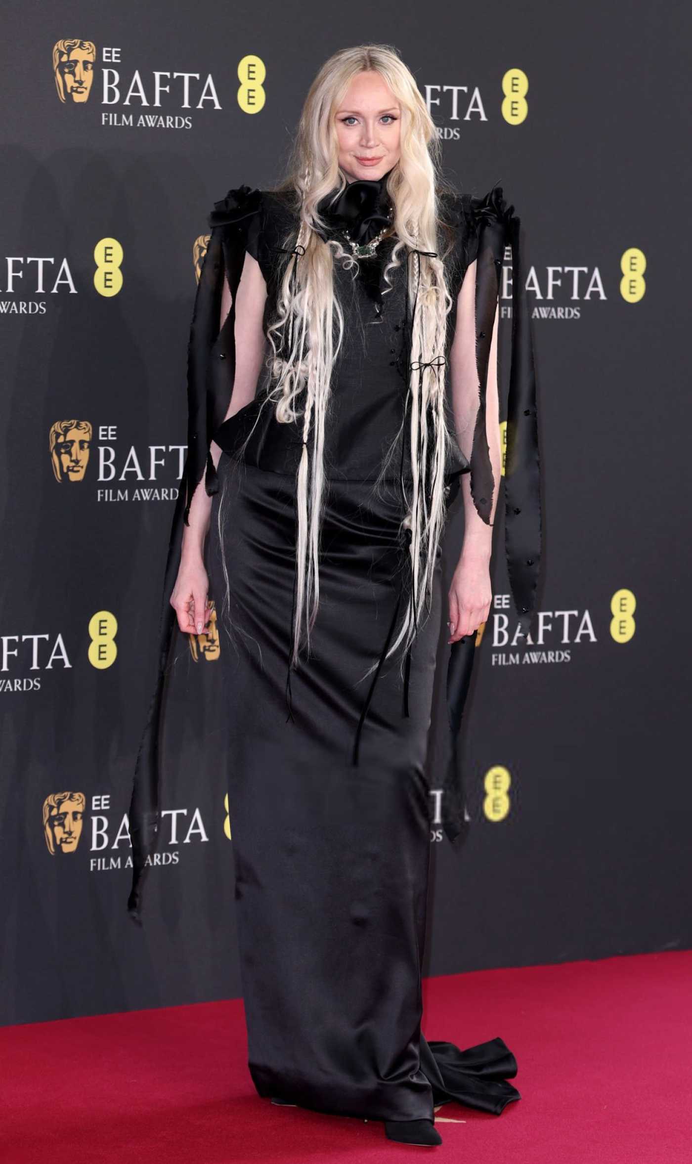 Gwendoline Christie Attends 2025 EE BAFTA Film Awards in London 02/16/2025