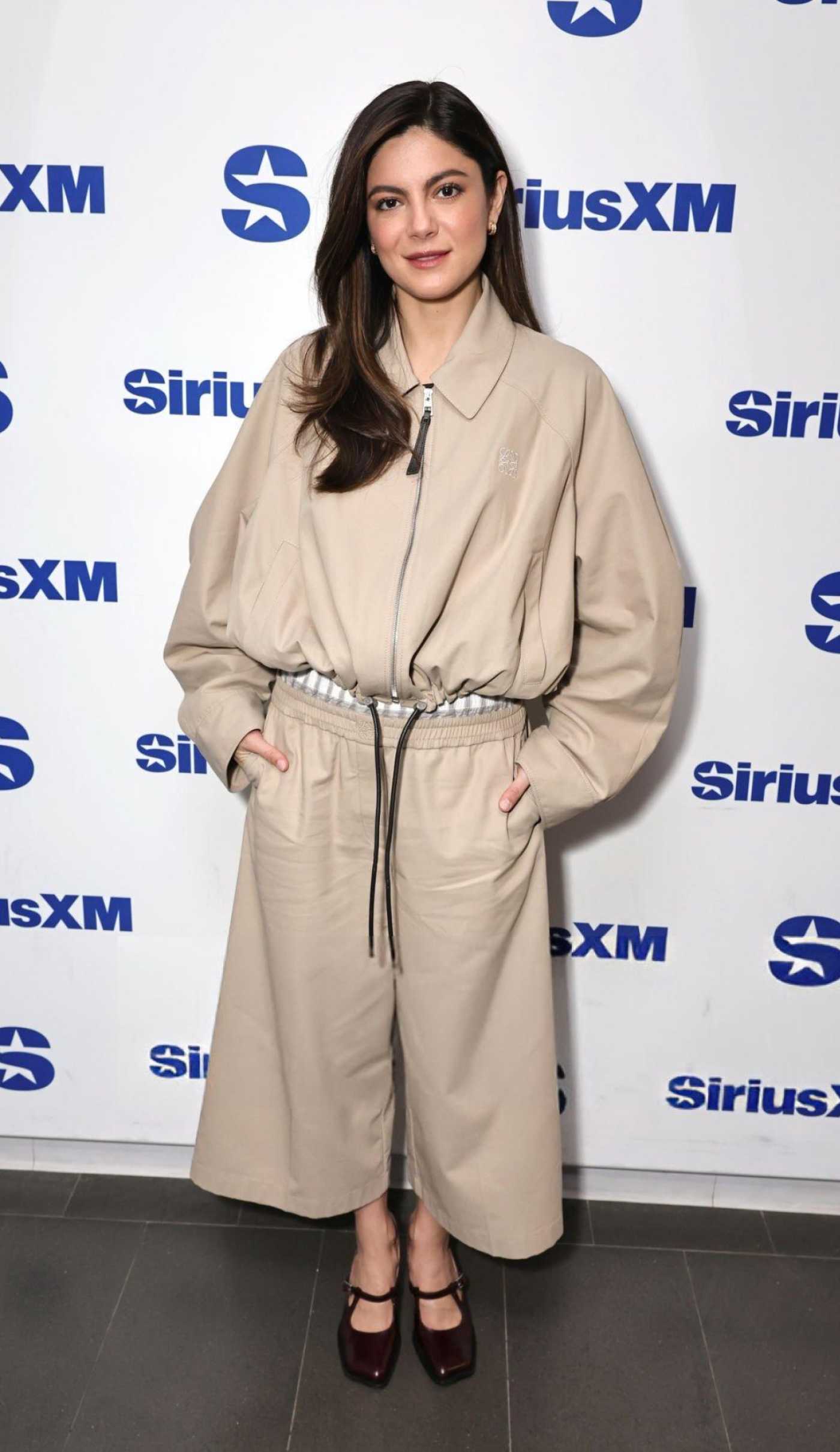 Monica Barbaro Visits SiriusXM Studios in New York City 02/15/2025