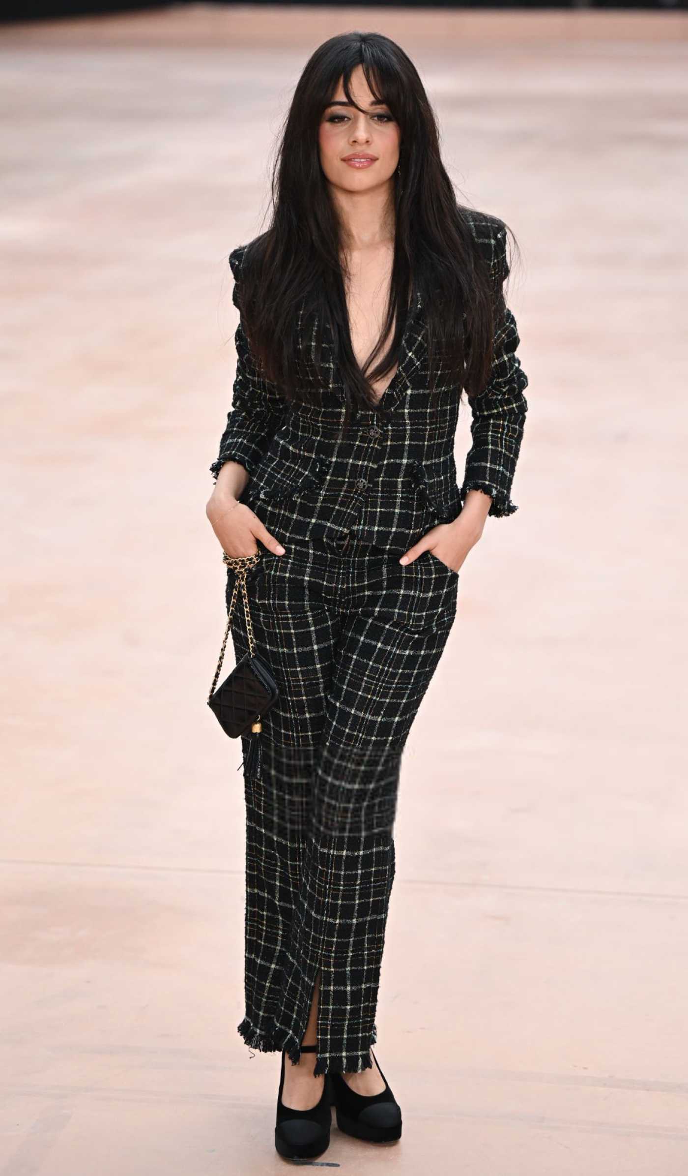 Camila Cabello Attends the Chanel Fashion Show During 2025 Paris Fashion Week in Paris 03/11/2025