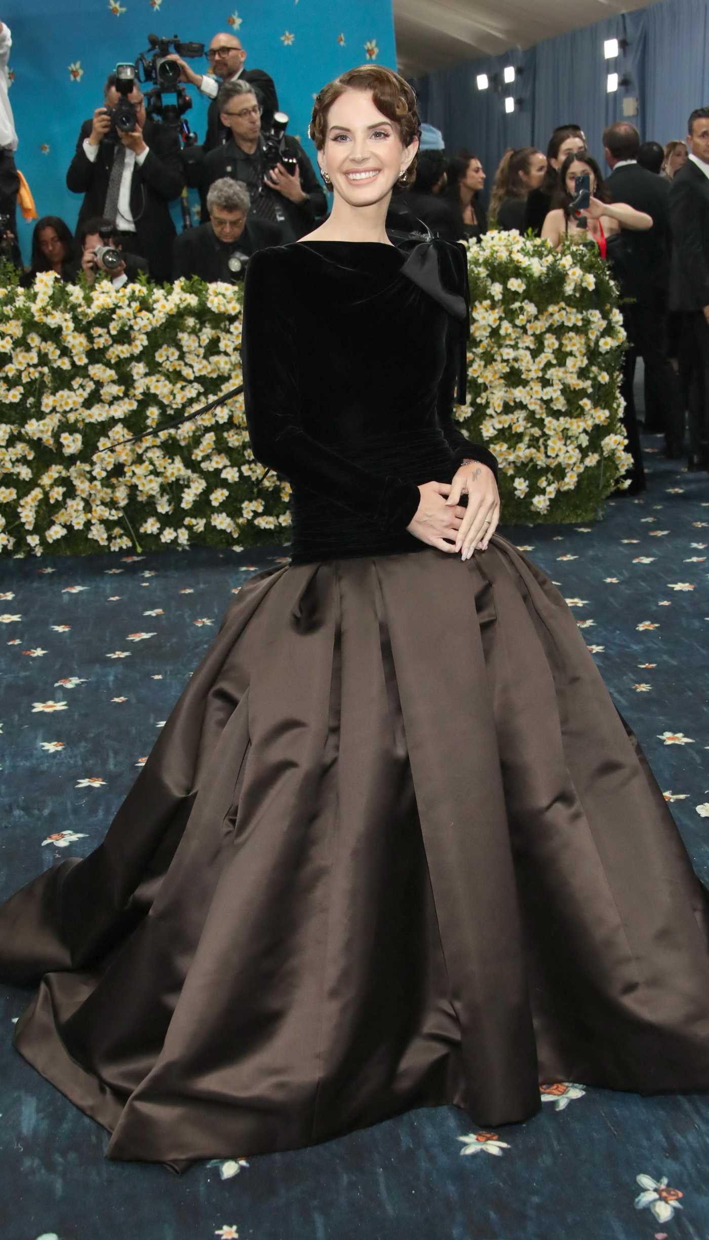 Lana Del Rey Attends 2025 Met Gala Celebrating Superfine: Tailoring Black Style at Metropolitan Museum of Art in New York City 05/05/2025