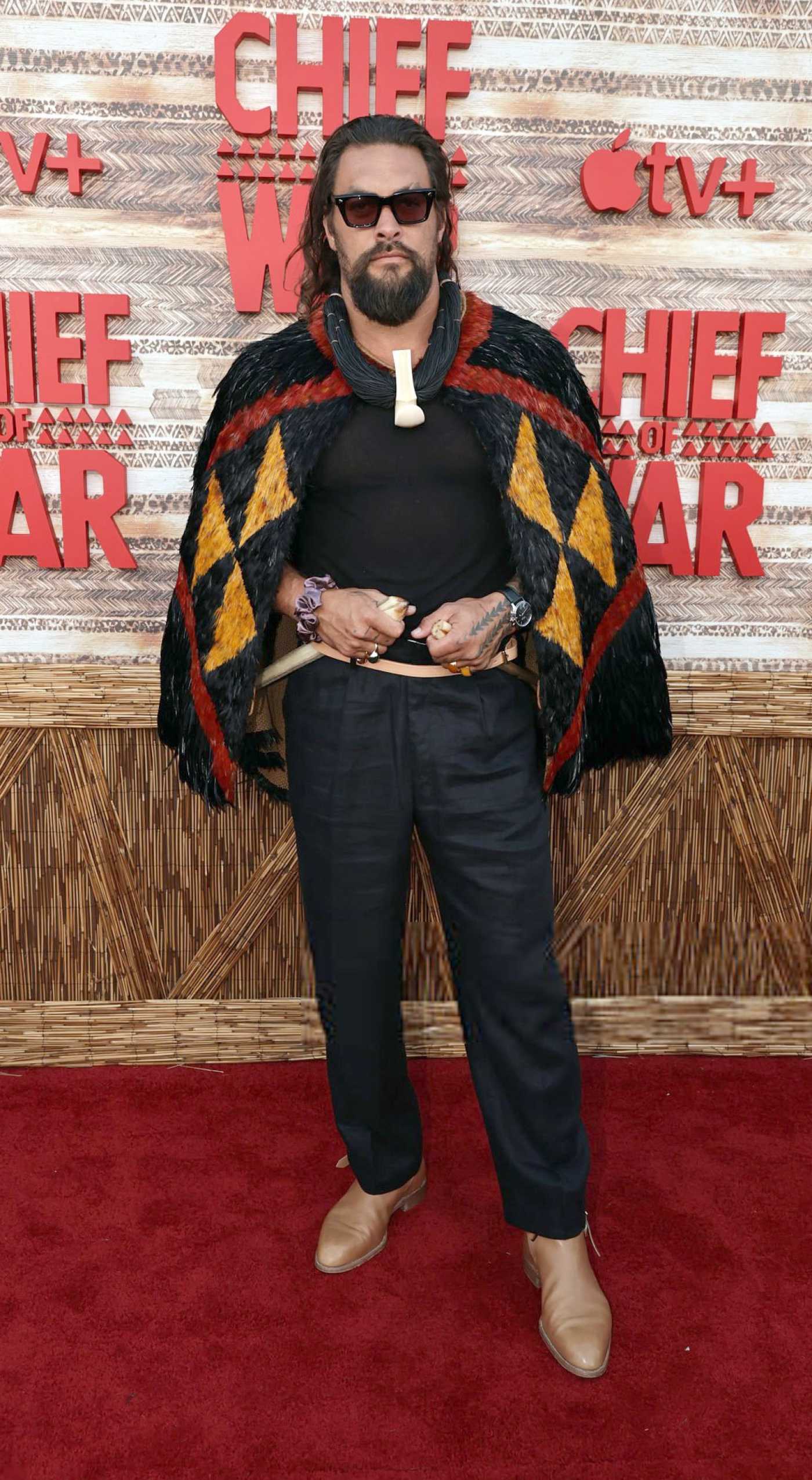 Jason Momoa Attends the Global Premiere of Chief of War in Kapolei, Hawaii 07/18/2025