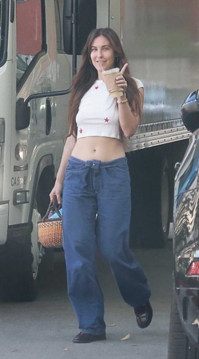 Scout Willis in a White Top