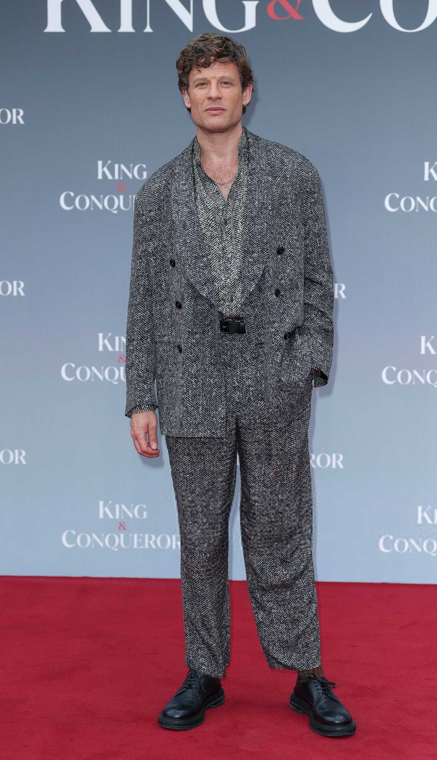 James Norton Attends the King and Conqueror Global Premiere in London 08/14/2025