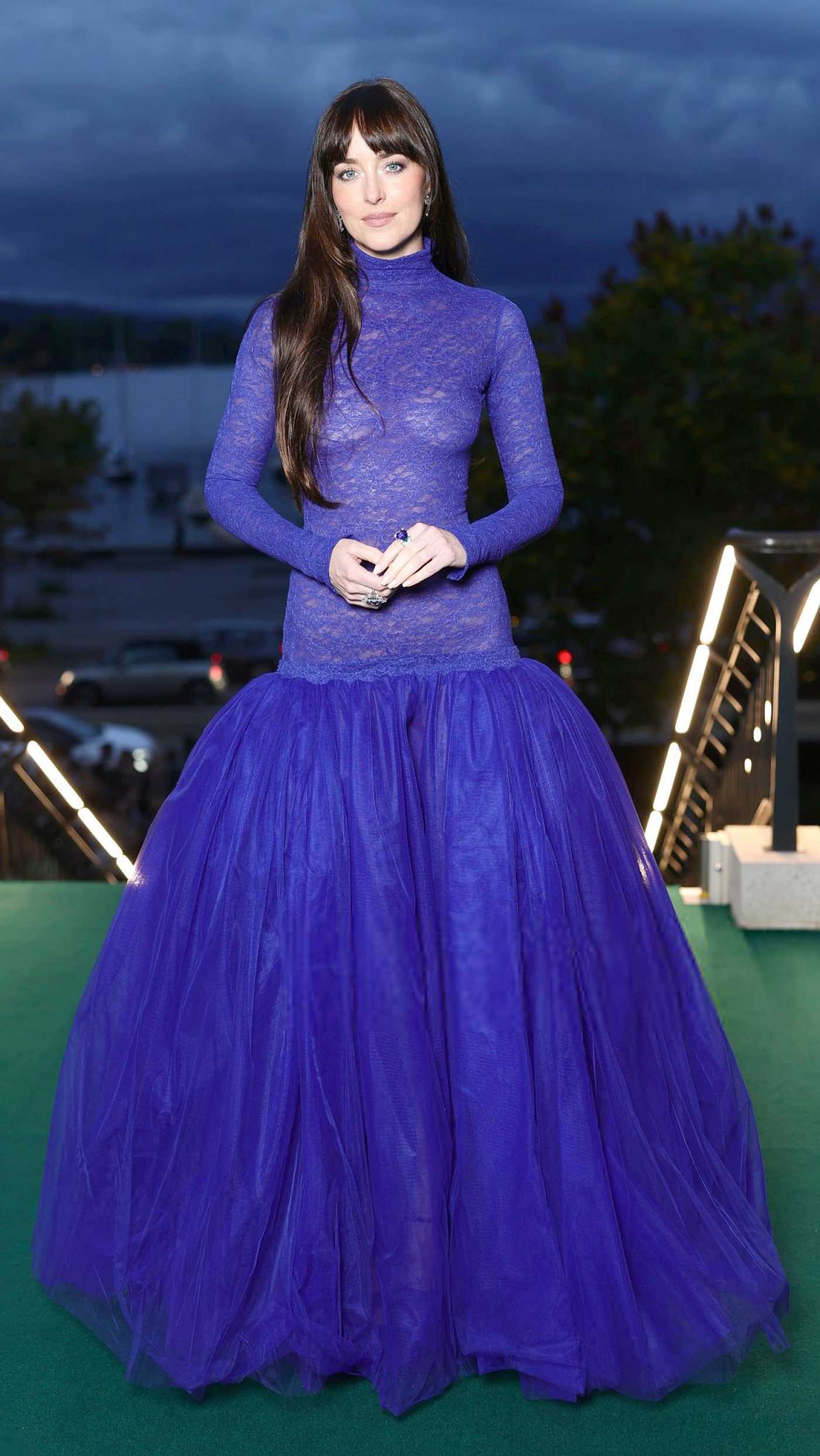 Dakota Johnson Attends the 21st Zurich Film Festival Opening Green Carpet in Zurich 09/25/2025