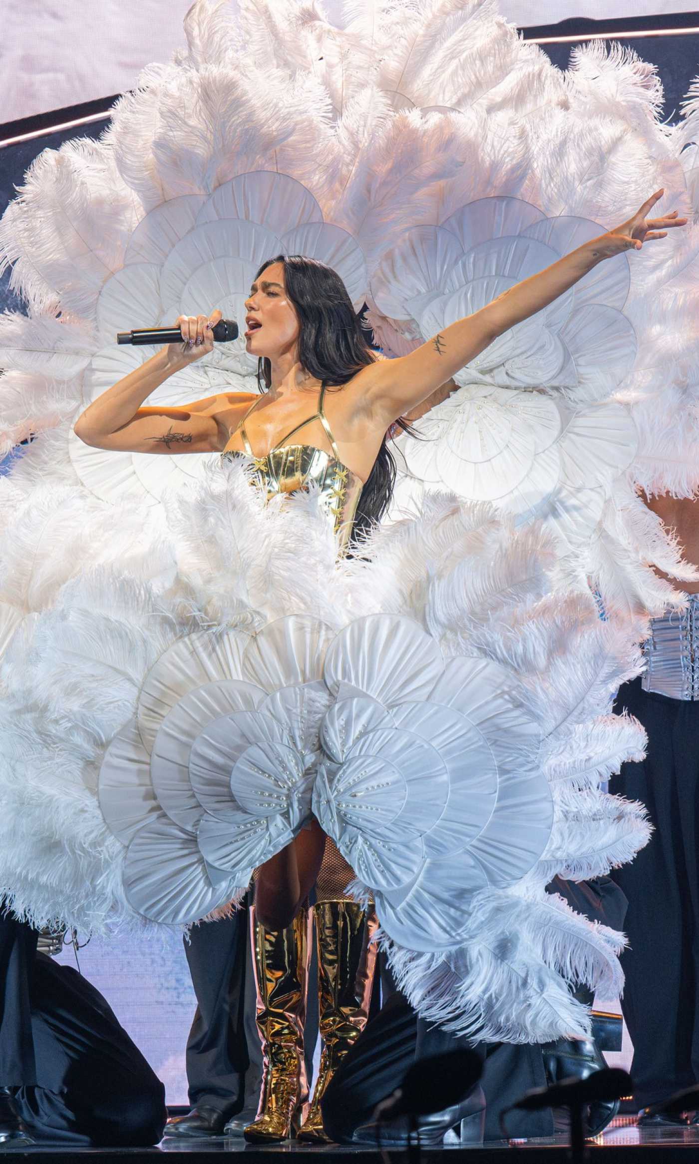 Dua Lipa Performs During Radical Optimism Tour at Scotiabank Arena in Toronto 09/02/2025