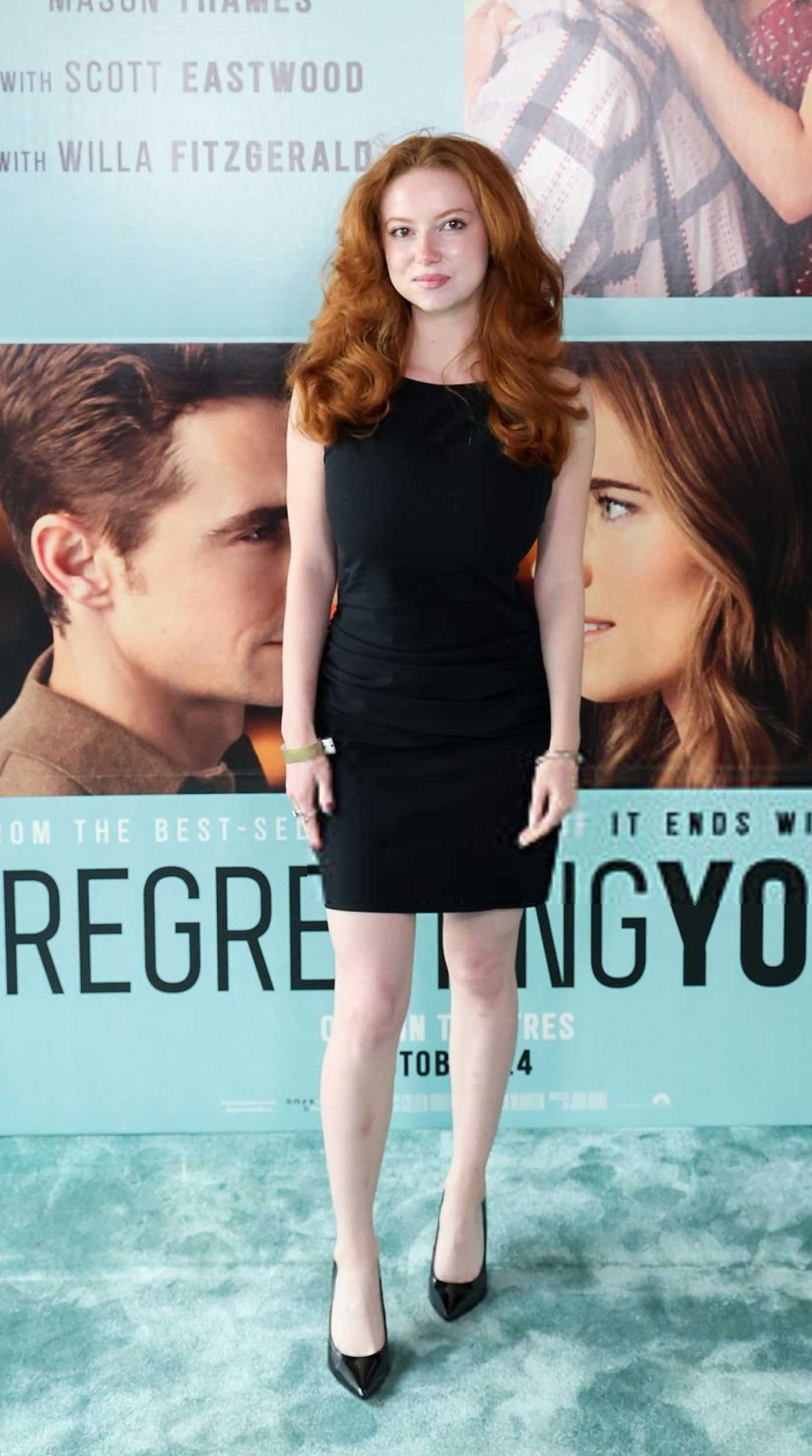 Francesca Capaldi Attends the Regretting You Screening in West Hollywood 09/28/2025