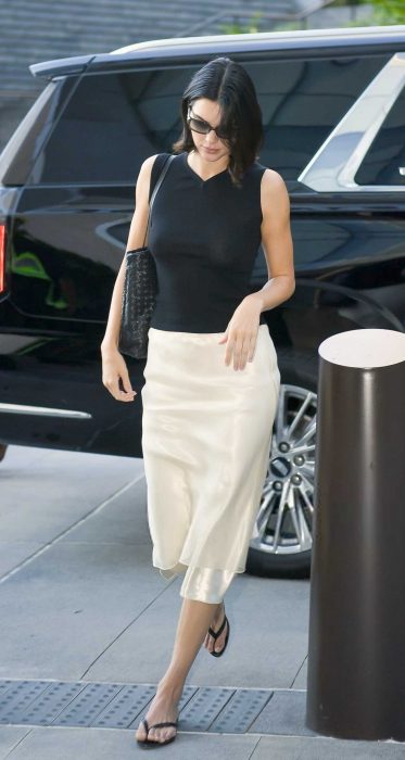 Kendall Jenner in a Black Top