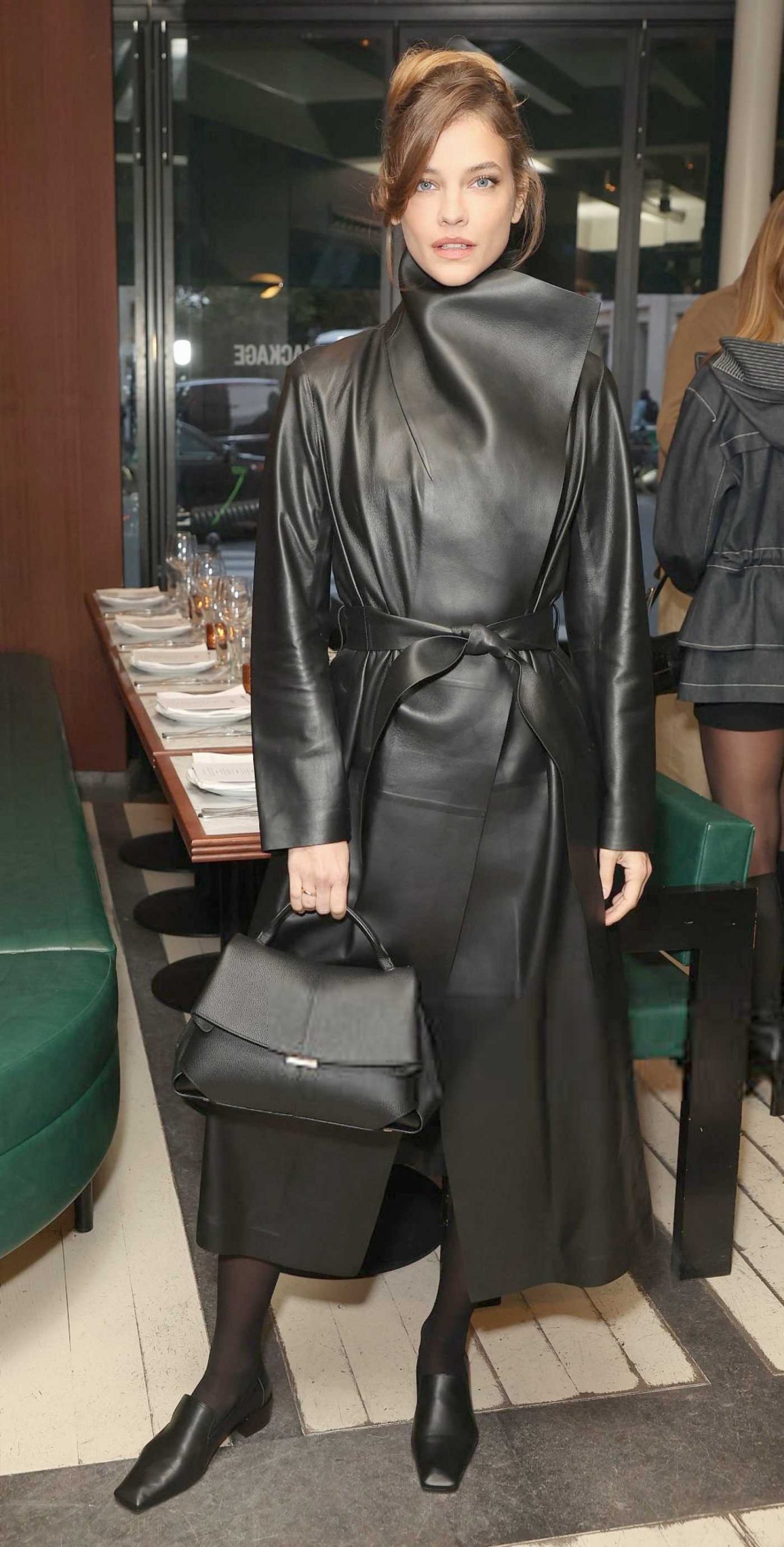 Barbara Palvin Attends the Mackage Paris Dinner During 2025 Paris Fashion Week in Paris 10/02/2025