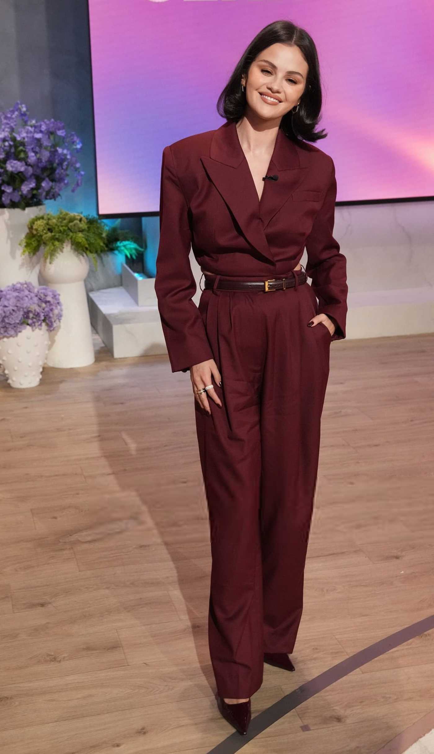 Selena Gomez Attends The Jennifer Hudson Show in Los Angeles 10/21/2025