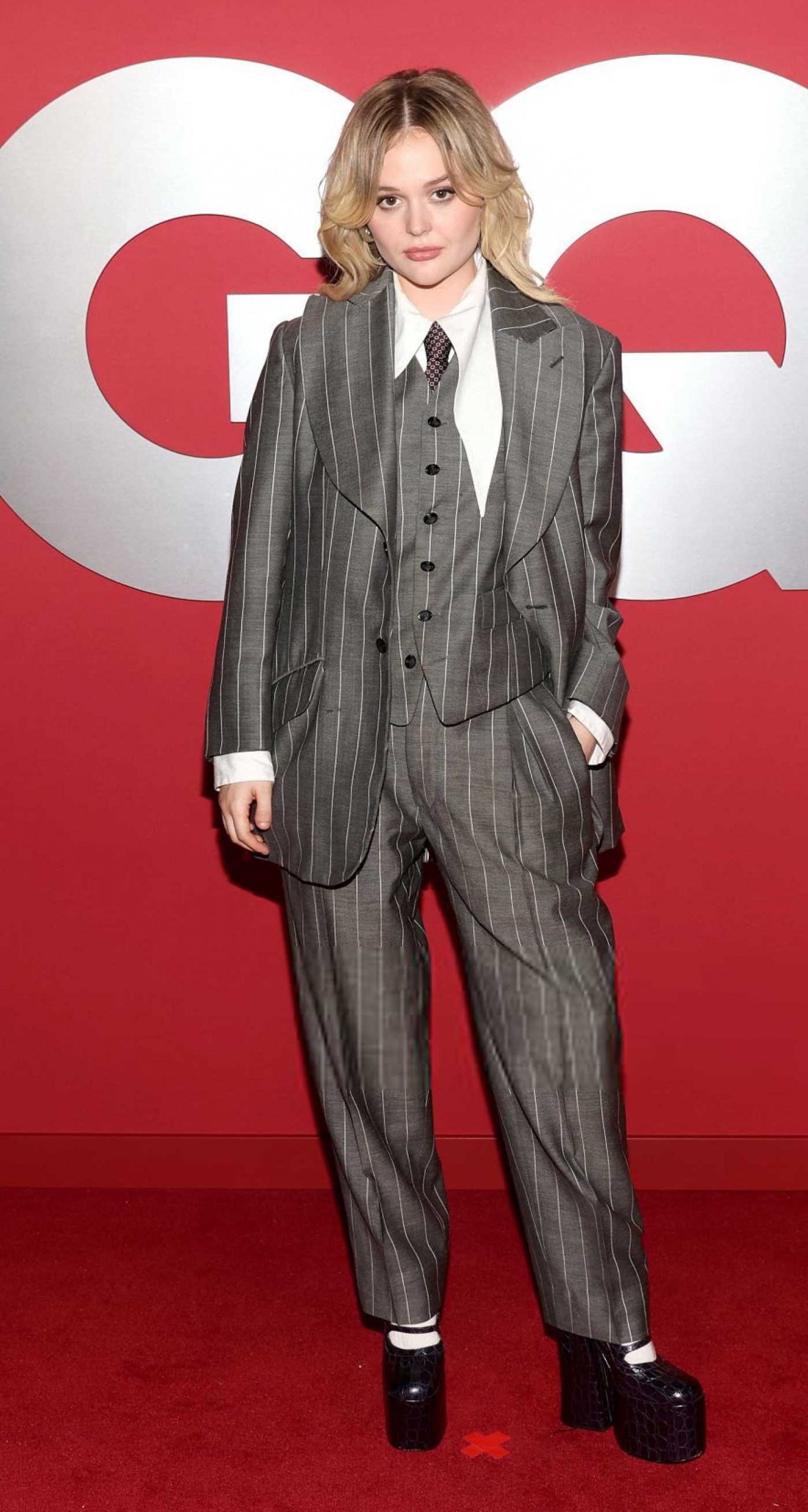 Emily Alyn Lind Attends 2025 GQ Men of the Year Party in Los Angeles 11/13/2025