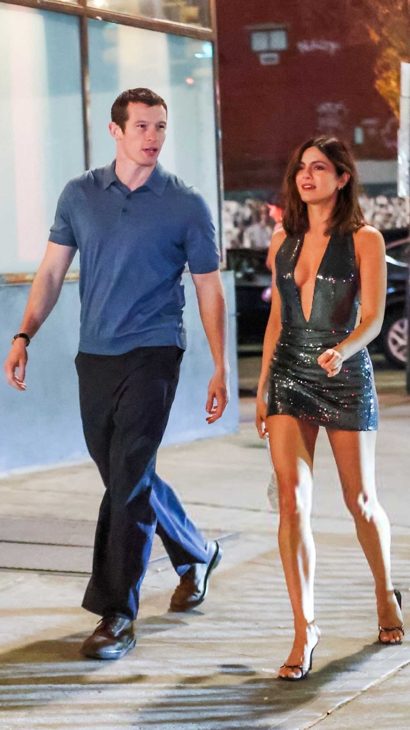 Monica Barbaro Filming Scenes with Callum Turner for One Night Only in New York City 11/12/2025