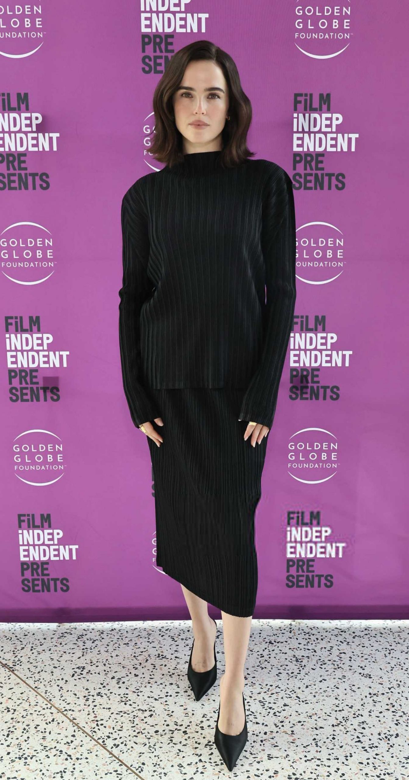 Zoey Deutch Attends 2025 Film Independent Special Screening Presentation of Nouvelle Vague in Hollywood 11/01/2025