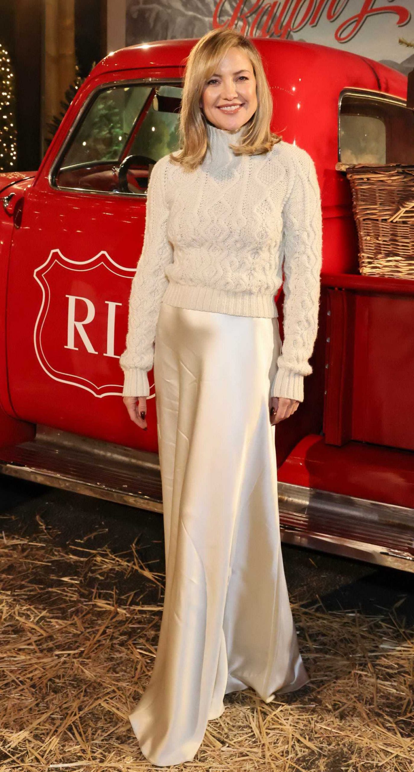 Kate Hudson Attends The Ralph Lauren Holiday Experience in Los Angeles 12/05/2025