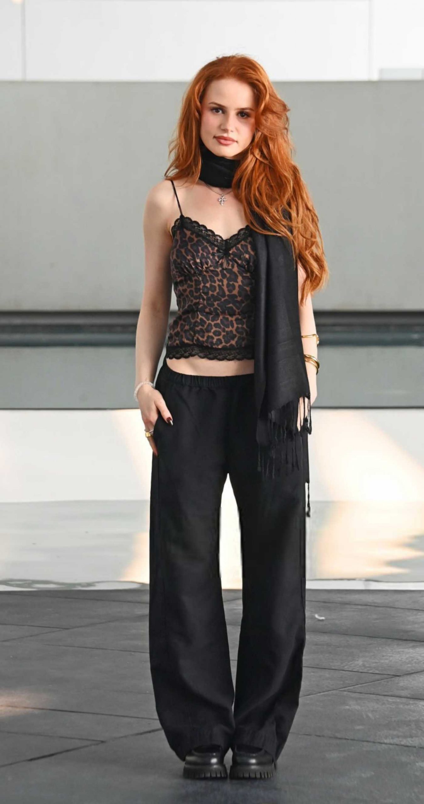 Madelaine Petsch Visits Louvre Abu Dhabi Ahead of the Formula 1 Etihad Airways Abu Dhabi Grand Prix 2025 in Abu Dhabi 12/06/2025