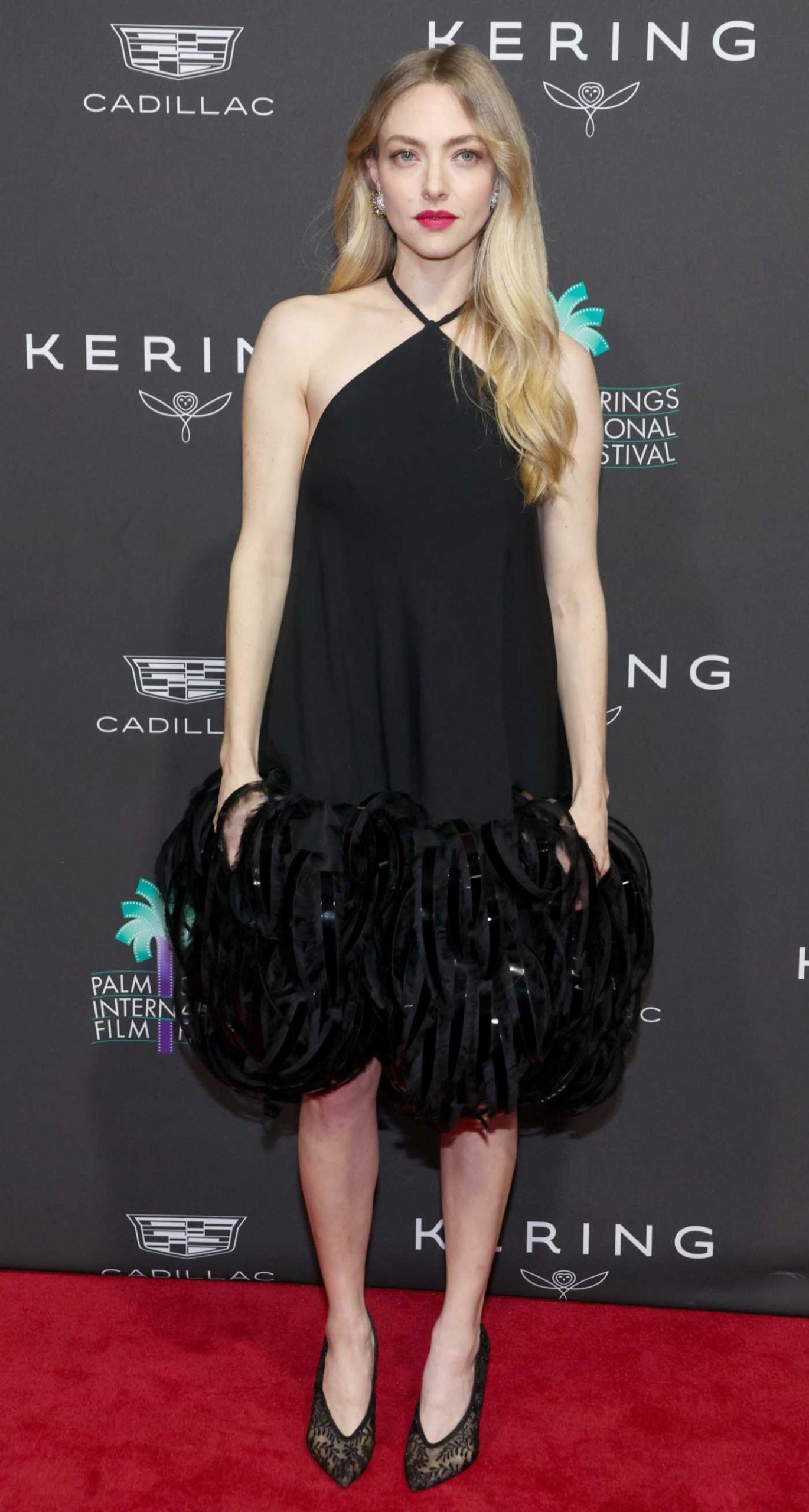 Amanda Seyfried Attends the 37th Annual Palm Springs International Film Festival Film Awards in Palm Springs 01/03/2026