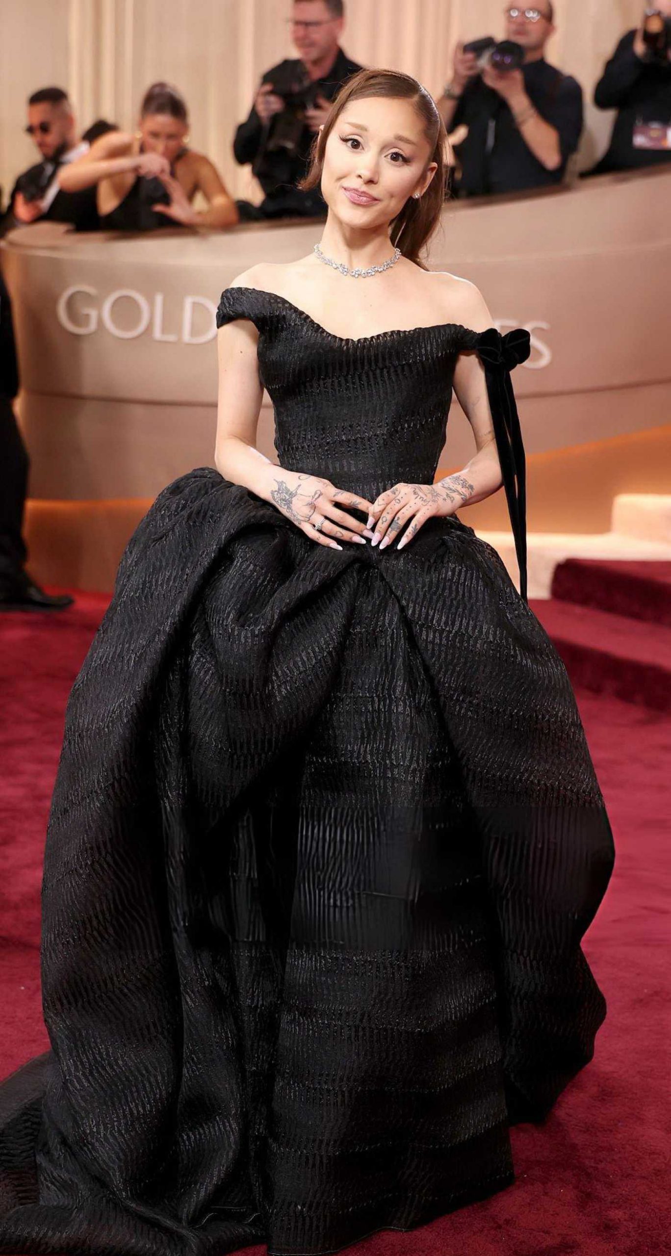 Ariana Grande Attends the 83rd Annual Golden Globe Awards at the Beverly Hilton Hotel in Beverly Hills 01/11/2026