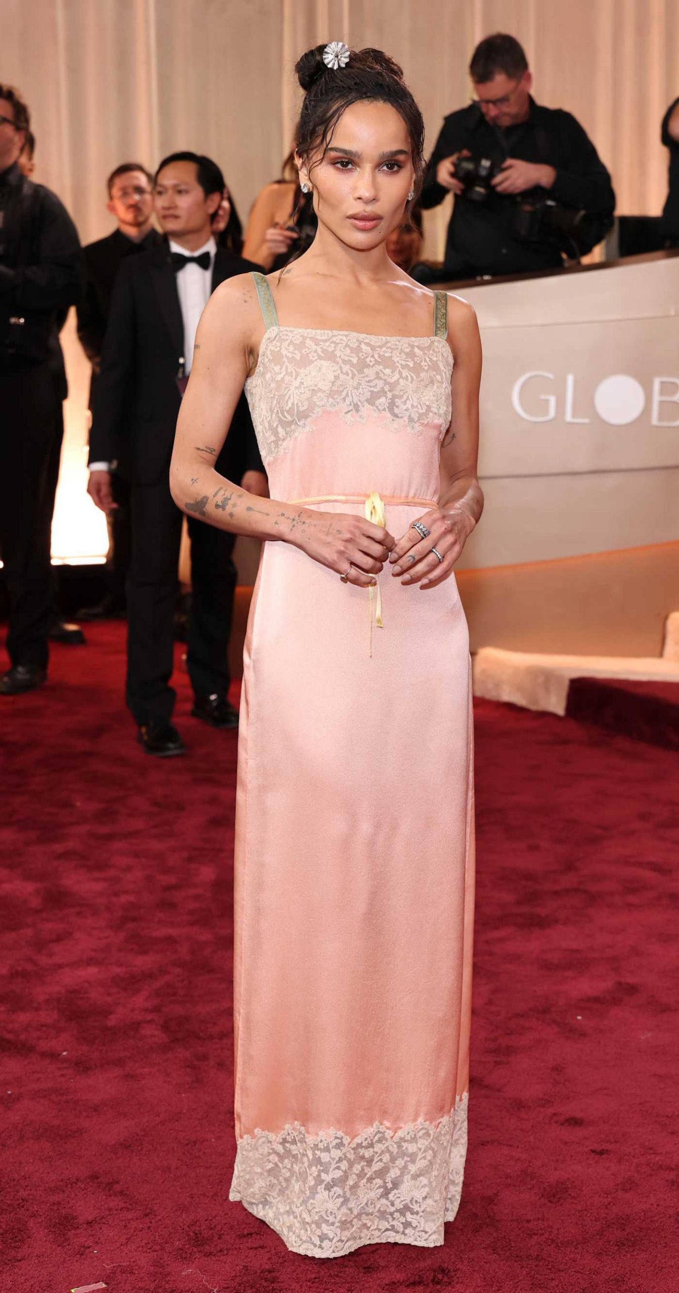 Zoe Kravitz Attends the 83rd Annual Golden Globe Awards at the Beverly Hilton Hotel in Beverly Hills 01/11/2026