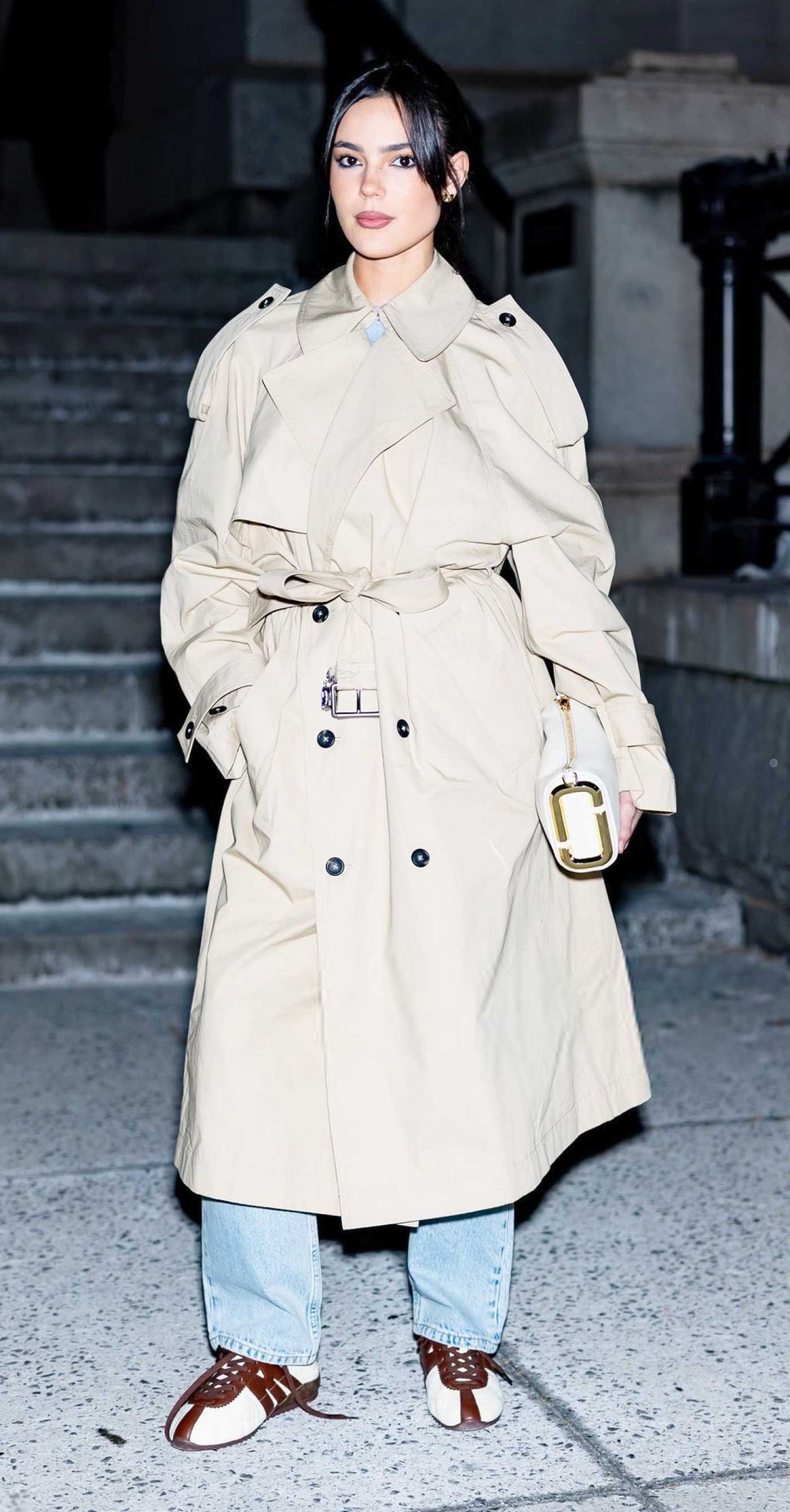 Ella Mendelsohn Attends the Marc Jacobs 2026 Runway Show in New York City 02/09/2026