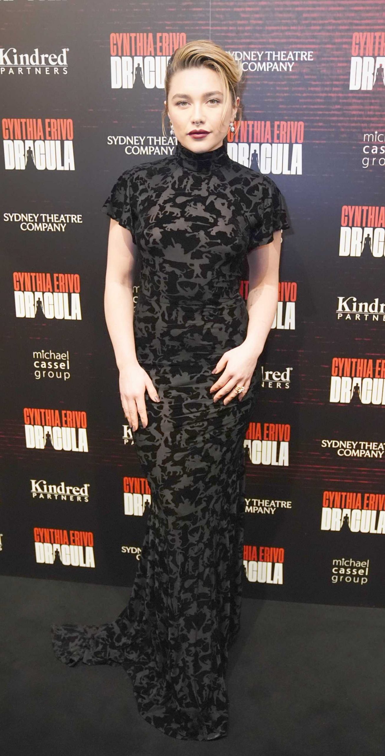 Florence Pugh Attends the Dracula West End Opening Night in London 02/17/2026