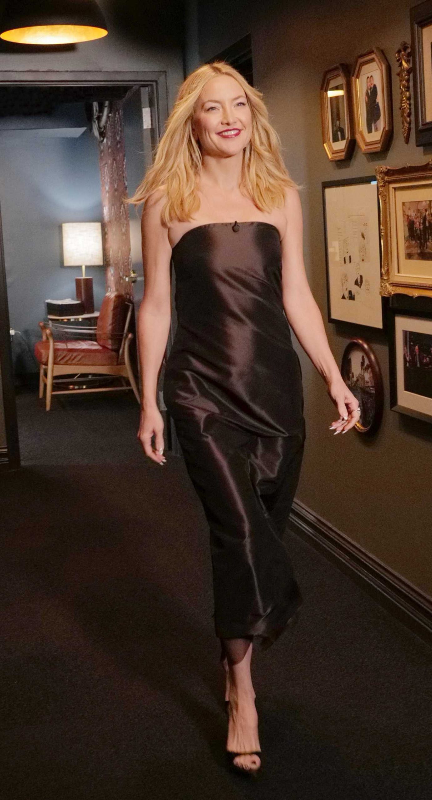 Kate Hudson Attends the Jimmy Kimmel Live in Los Angeles 02/04/2026