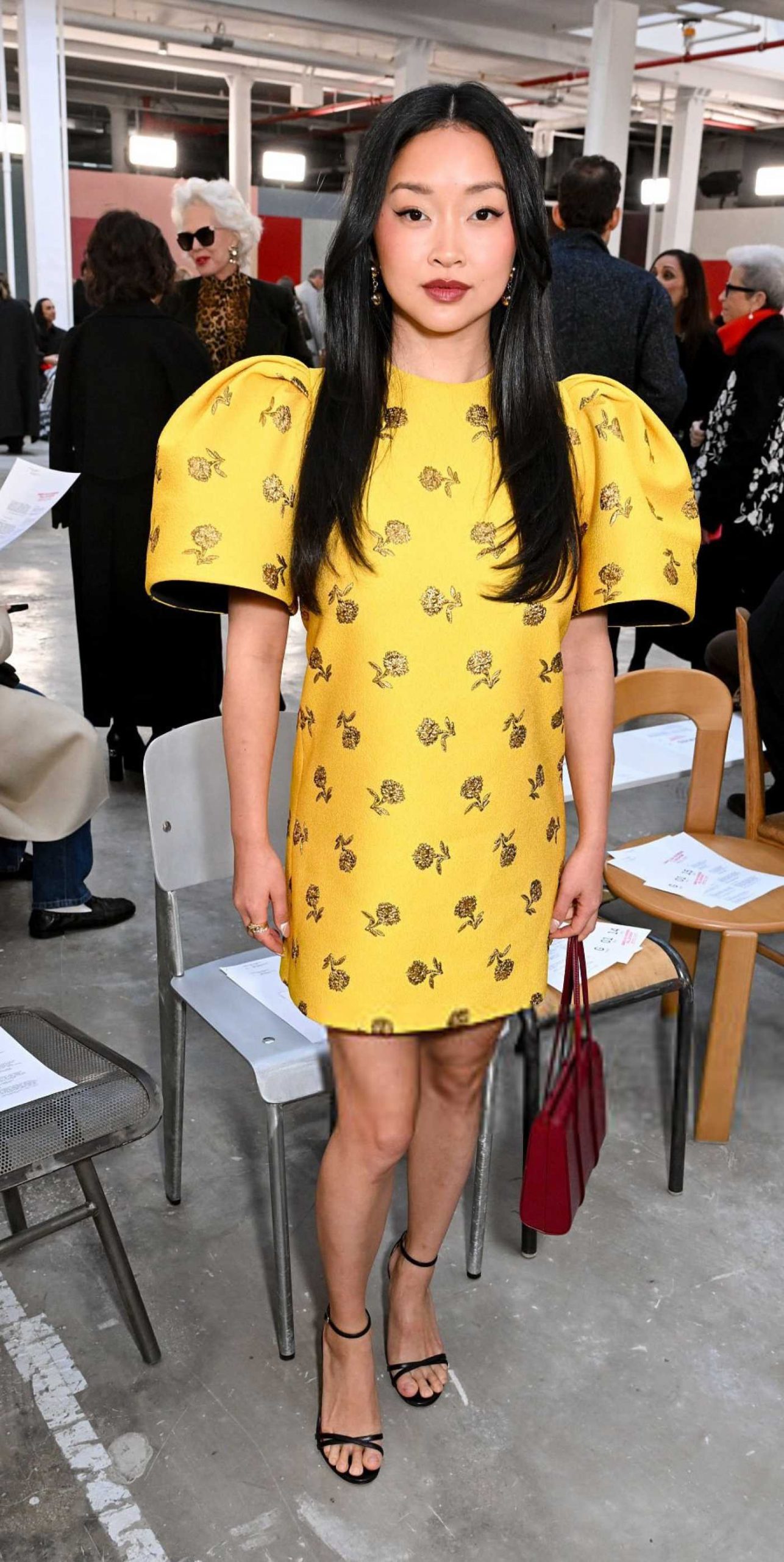 Lana Condor Attends the Carolina Herrera Fashion Show During 2026 NYFW in New York City 02/12/2026