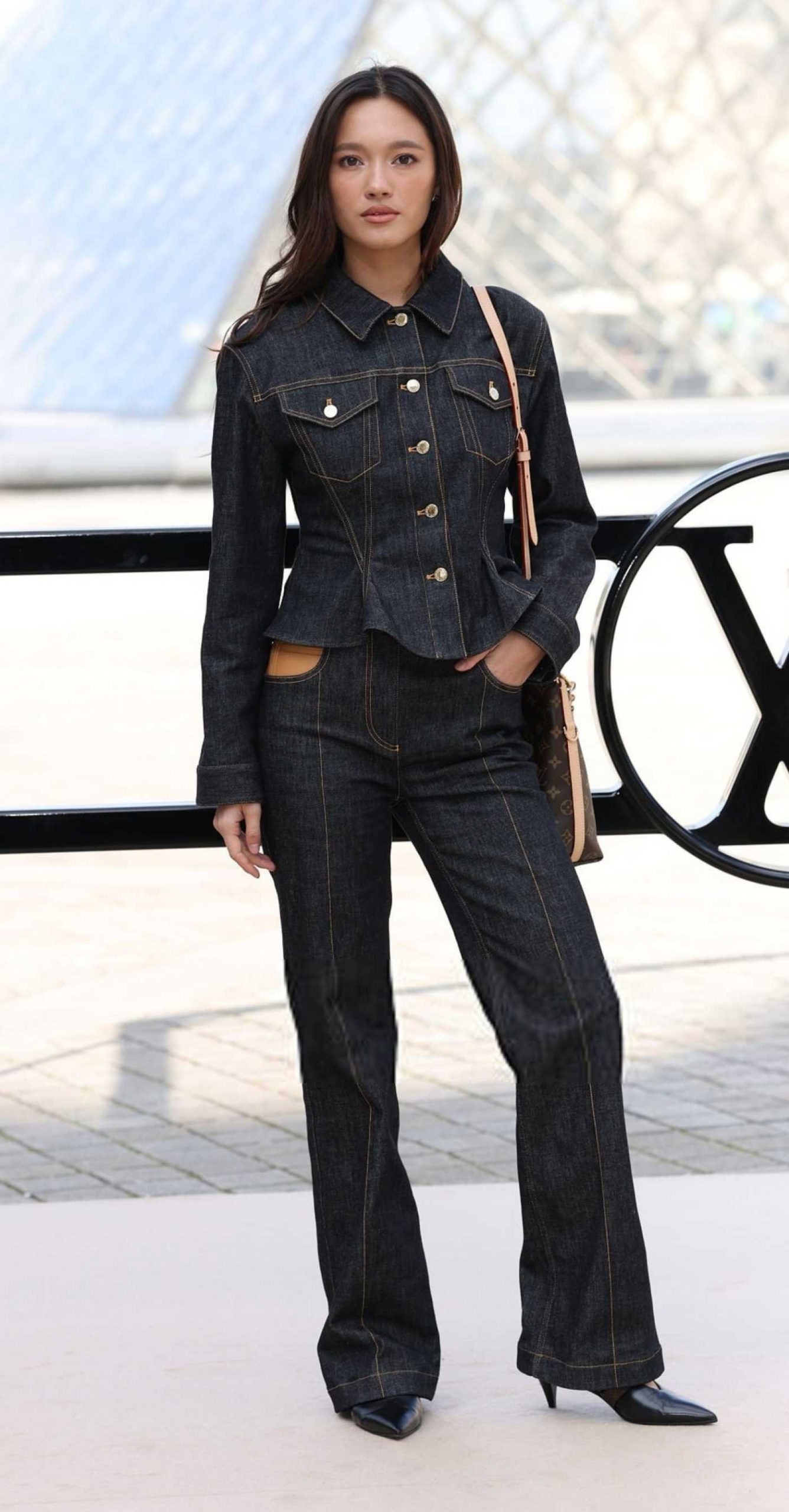 Lily Chee Attends the Louis Vuitton Fashion Show During 2026 Paris Fashion Week in Paris 03/10/2026