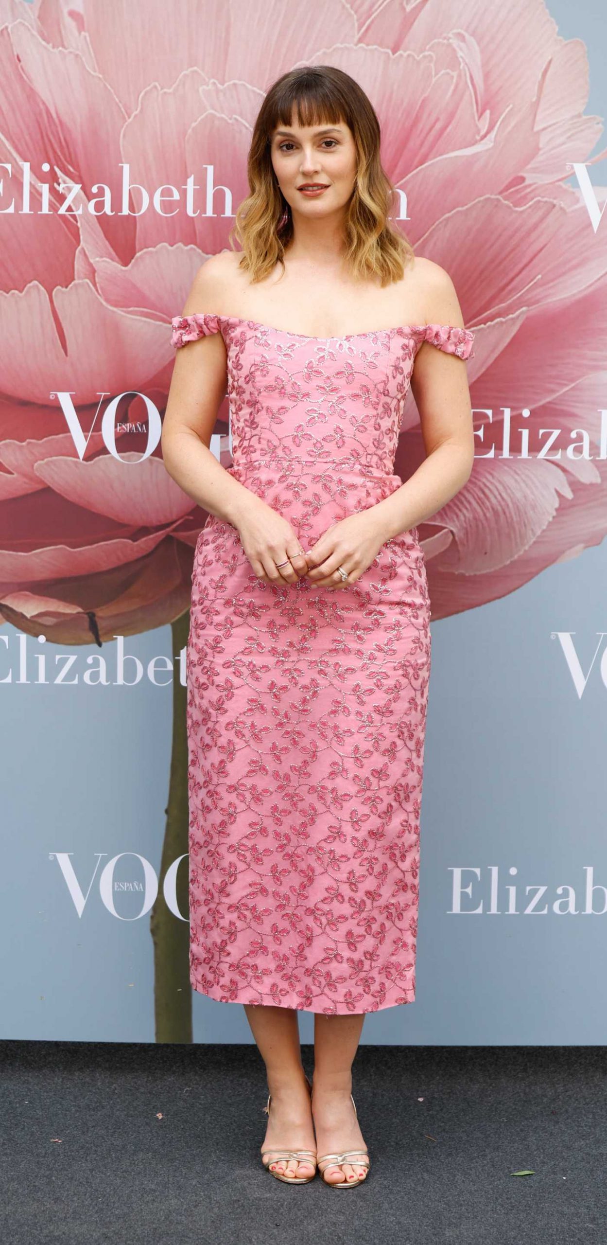 Leighton Meester Attends Launch of the New Perfume Eternal Aura at the Santo Mauro Hotel in Madrid 04/21/2026