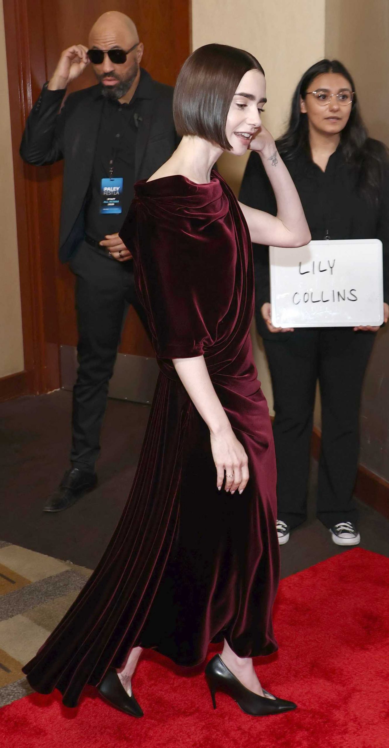 Lily Collins Attends Netflix's Emily in Paris Screening at PaleyFest LA 2026 at the Dolby Theater in Hollywood 04/10/2026