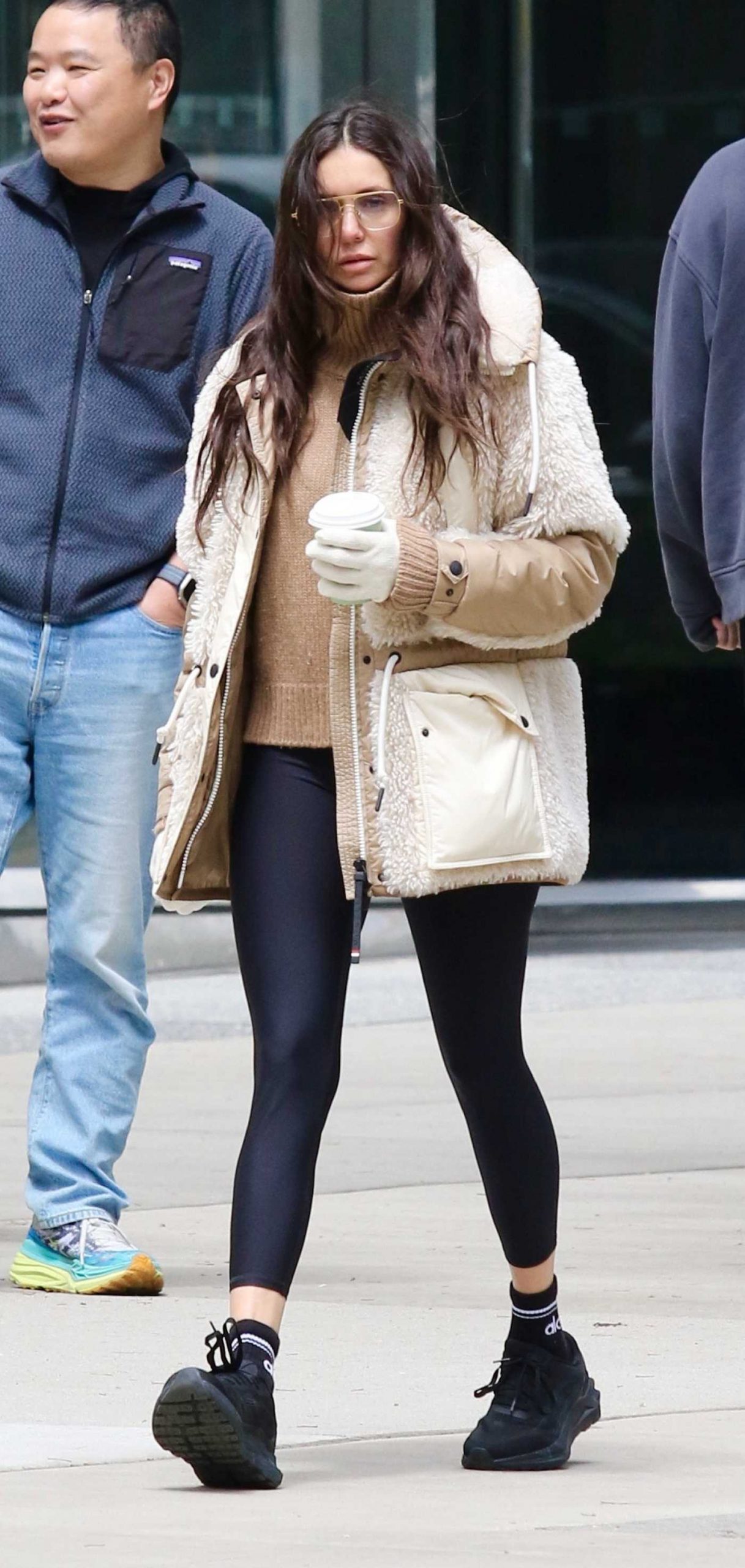 Nina Dobrev in a Black Sneakers Was Seen Out in New York City 04/20/2026