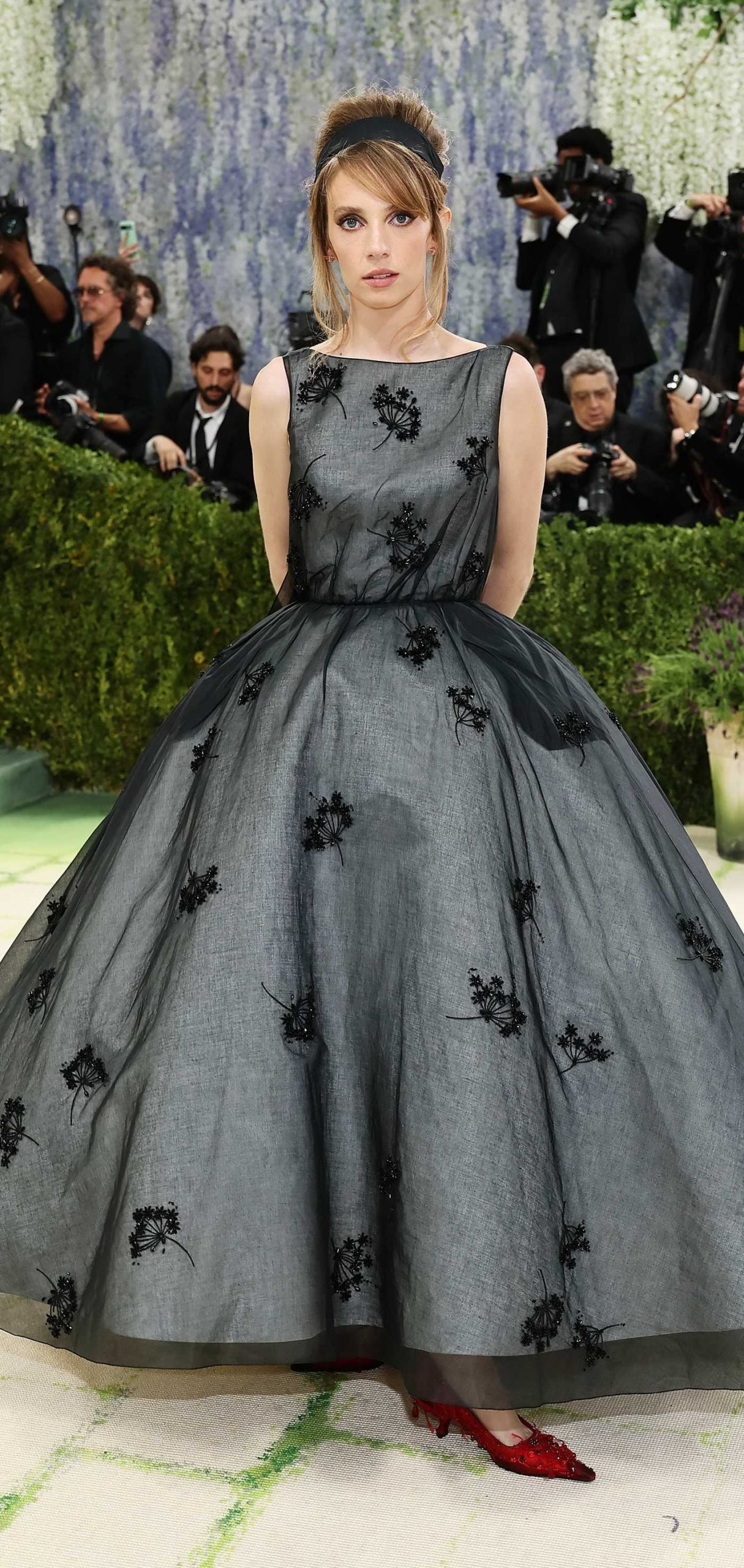 Maya Hawke Attends 2026 Met Gala Celebrating Costume Art at the Metropolitan Museum of Art in New York City 05/04/2026