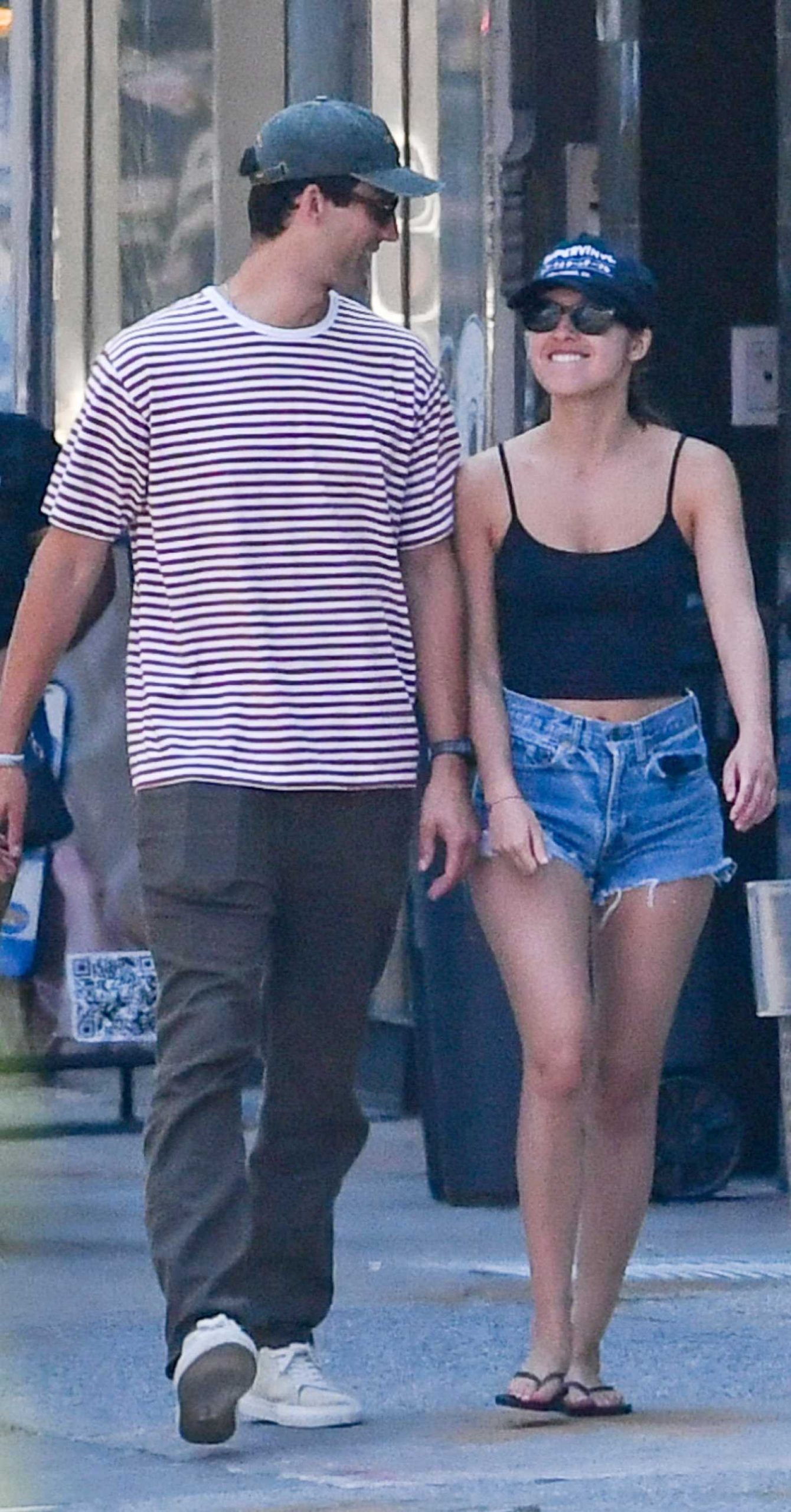 Olivia Rodrigo in a Black Top Was Spotted Out with Julian Croonenberghs at a Park in New York City 07/26/2026