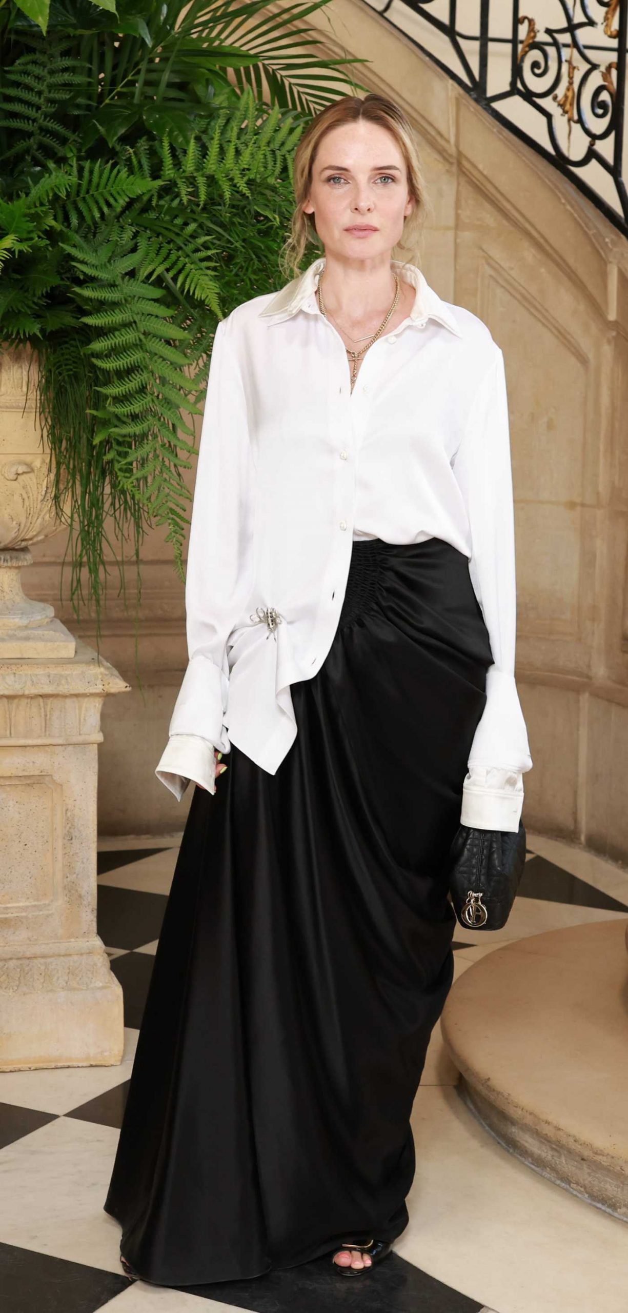 Rebecca Ferguson Attends the Dior Fashion Show During 2026 Haute Couture Fashion Week in Paris 07/06/2026