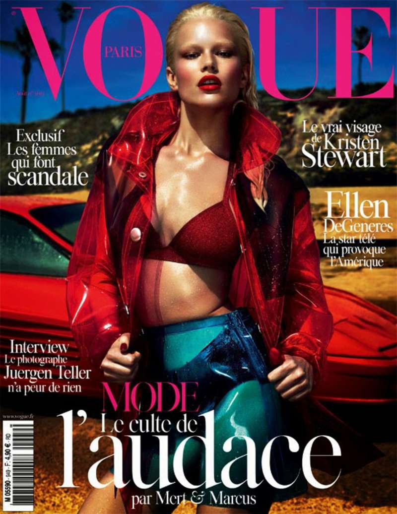 Anna Ewers Vogue Paris Magazine