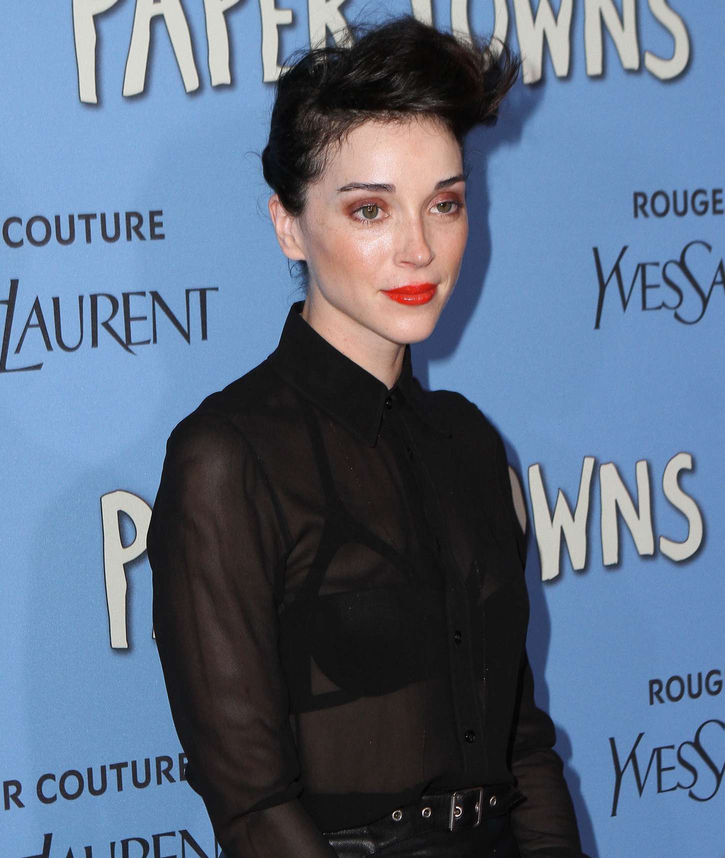 Annie Clark Paper Towns Premiere in New York