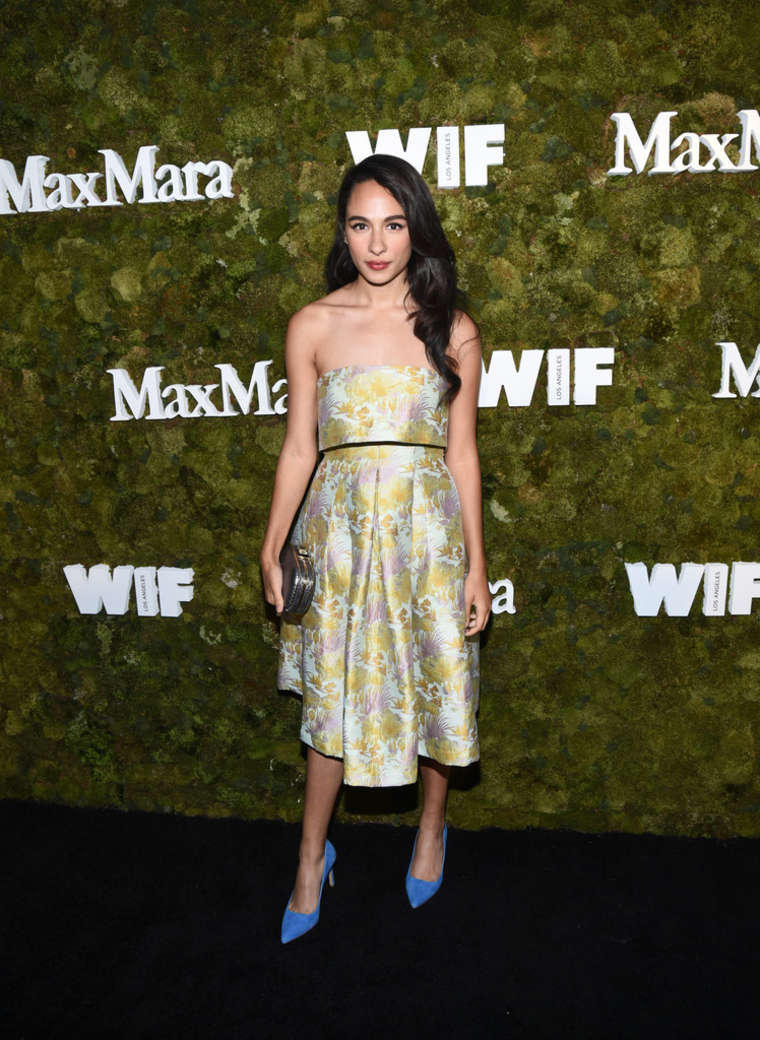 Aurora Perrineau Max Mara Women In Film Face Of The Future Award Event in West Hollywood-1