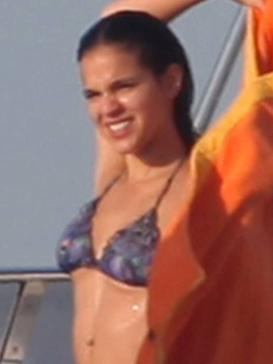 Bruna Marquezine Bikini Candids on a Yacht in Ibiza