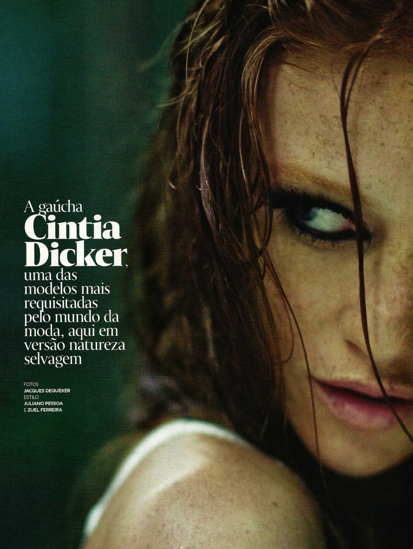 Cintia Dicker GQ Magazine Brasil