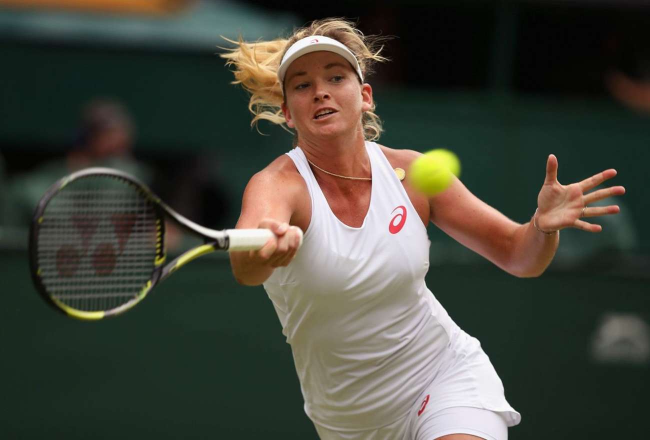 Coco Vandeweghe â Wimbledon Lawn Tennis Championships in London â Quarterfinal-1