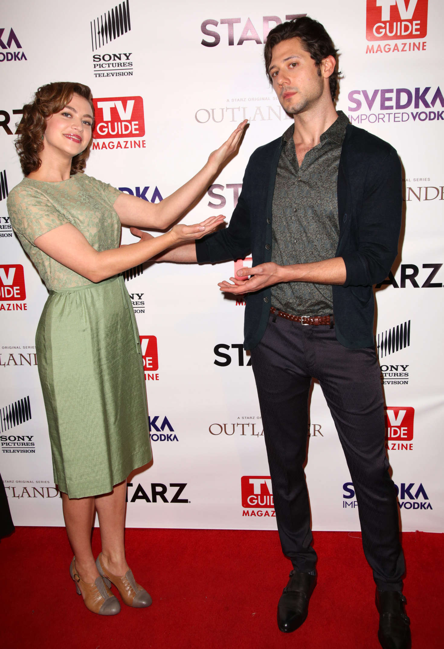 Elvy Yost TV Guide Magazine and STARZ Celebration of OUTLANDER in West Hollywood-1