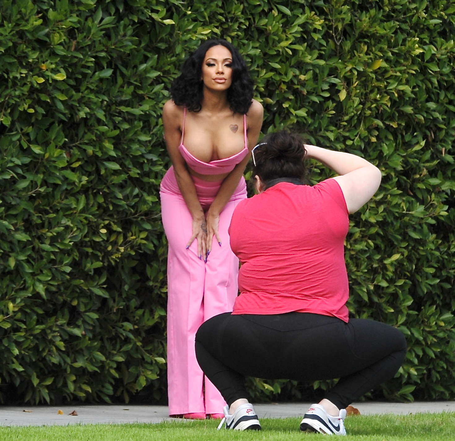 Erica Mena on a Photoshoot in Beverly Hills