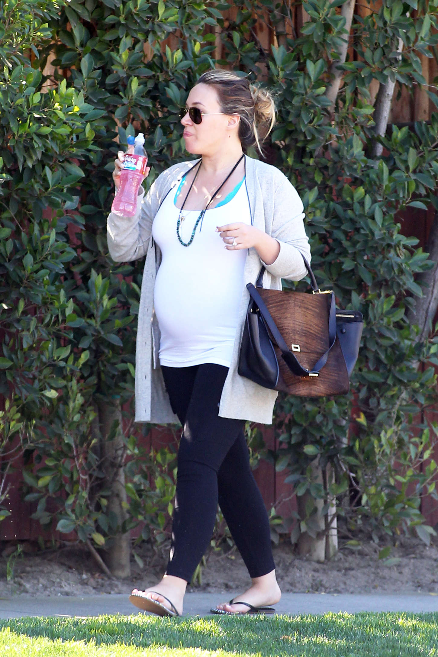 Haylie Duff go out in Los Angeles-1
