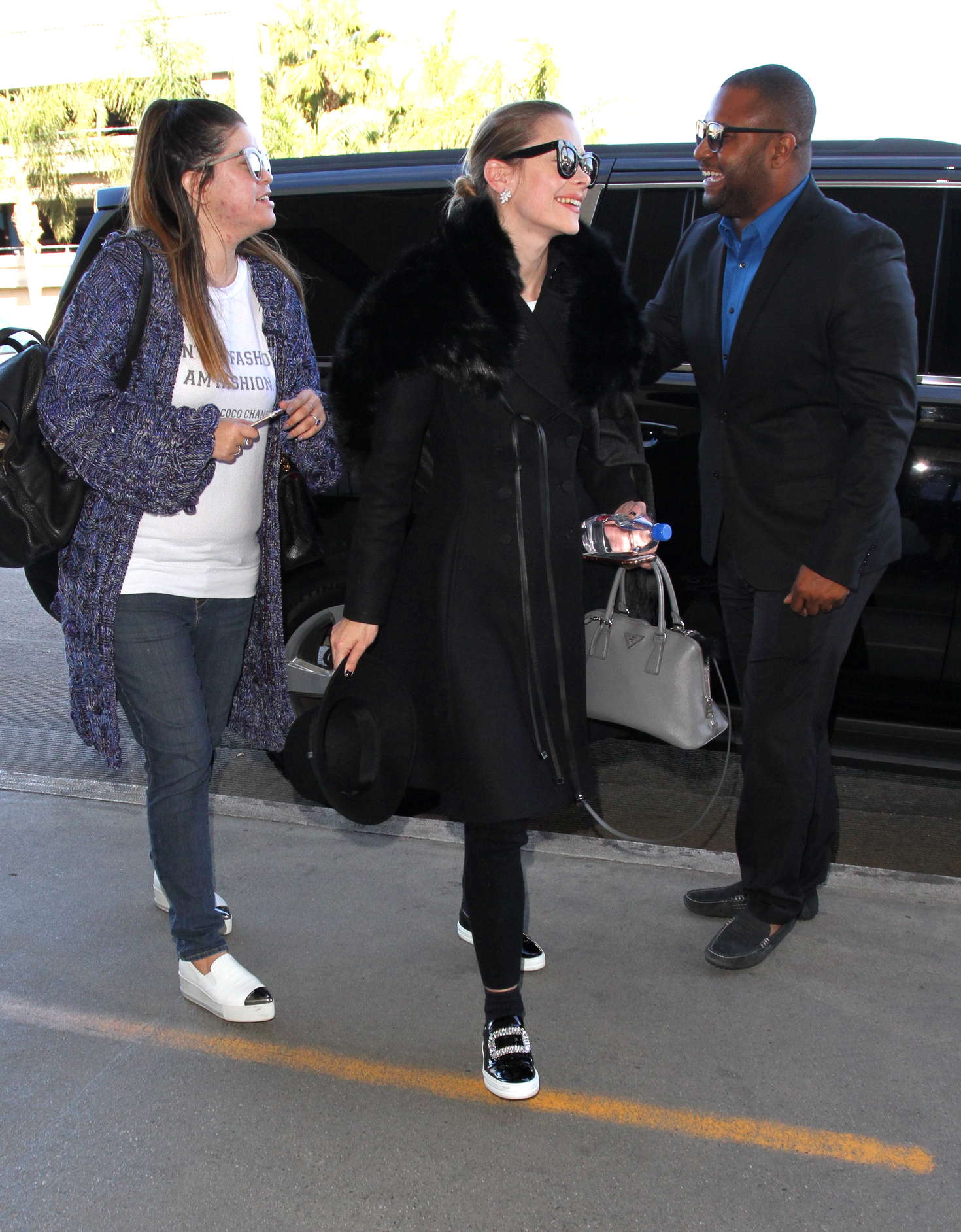 Jamie King at LAX Airport in Los Angeles