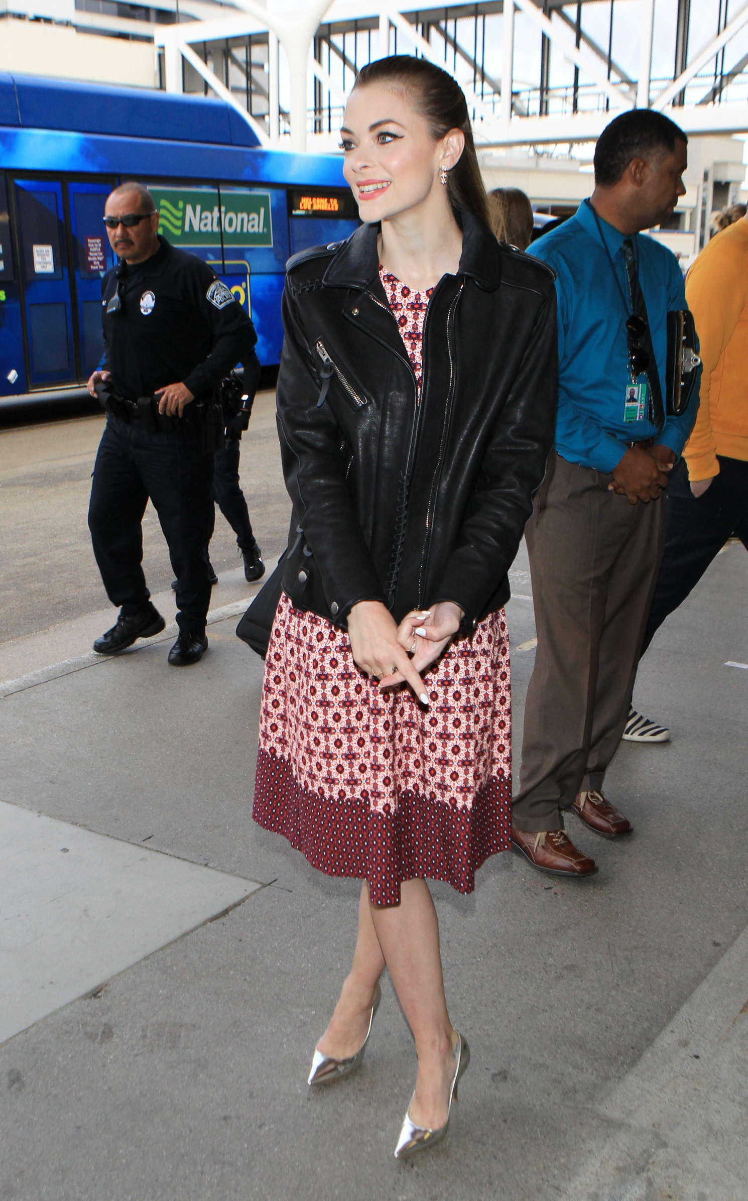 Jamie King at LAX Airport in Los Angeles